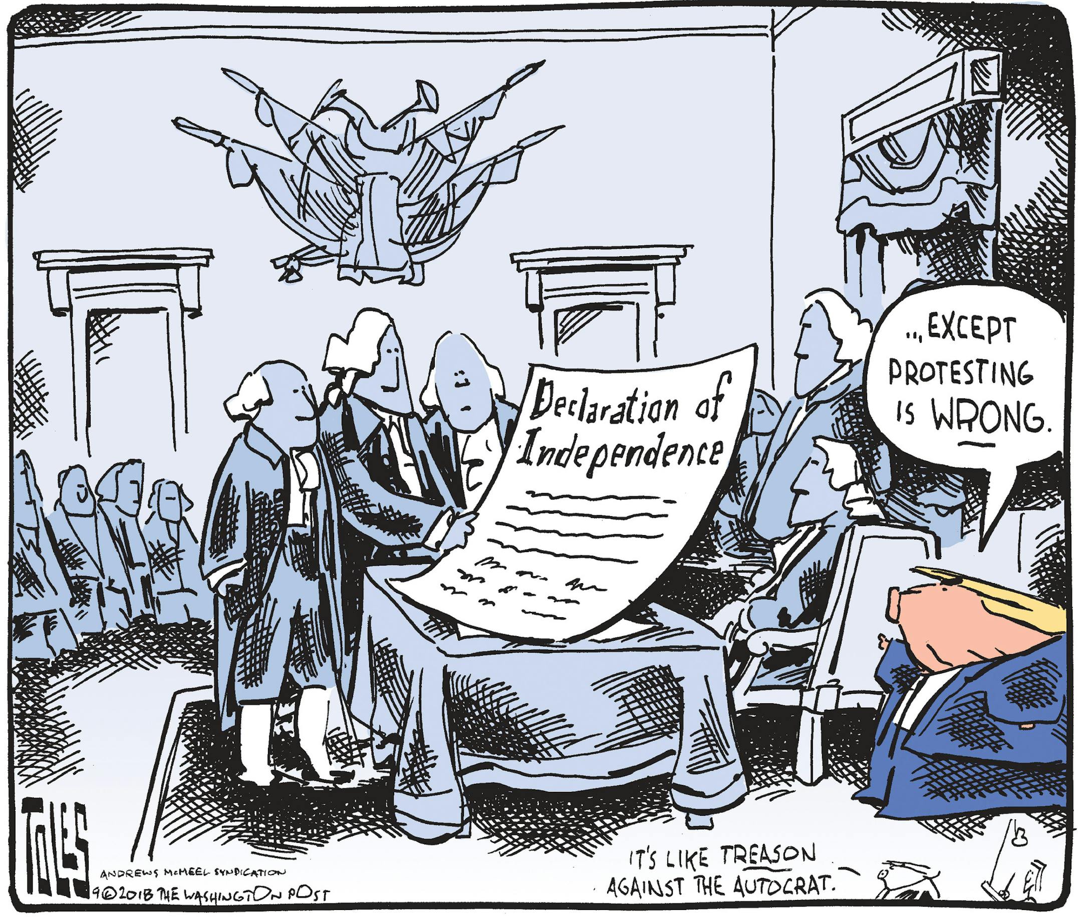 Tom Toles Editorial Cartoon