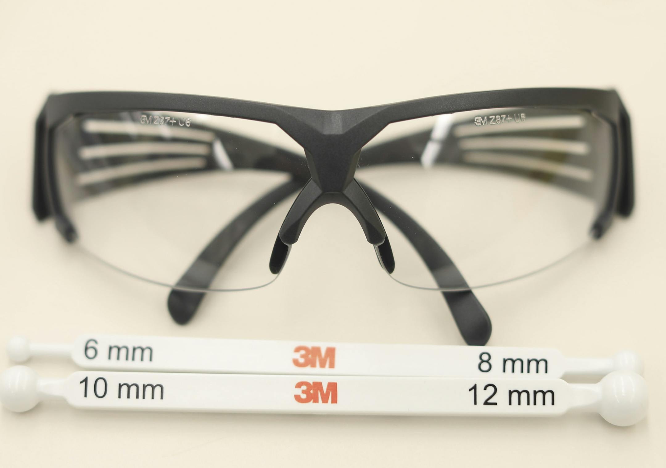 A new type of safety glasses being sold by 3M that has a lens with a Scotchgard Anti-Fog coating, as well as being packaged with measuring devices to ensure proper sizing and fit. ] JEFF WHEELER ï jeff.wheeler@startribune.com 3M greatly expanded its safety products in June 2015 when it bought Capital Safety. We look at some of their new offerings during a visit to their safety products lab Thursday, February 16, 2017 at 3M's campus in Maplewood.