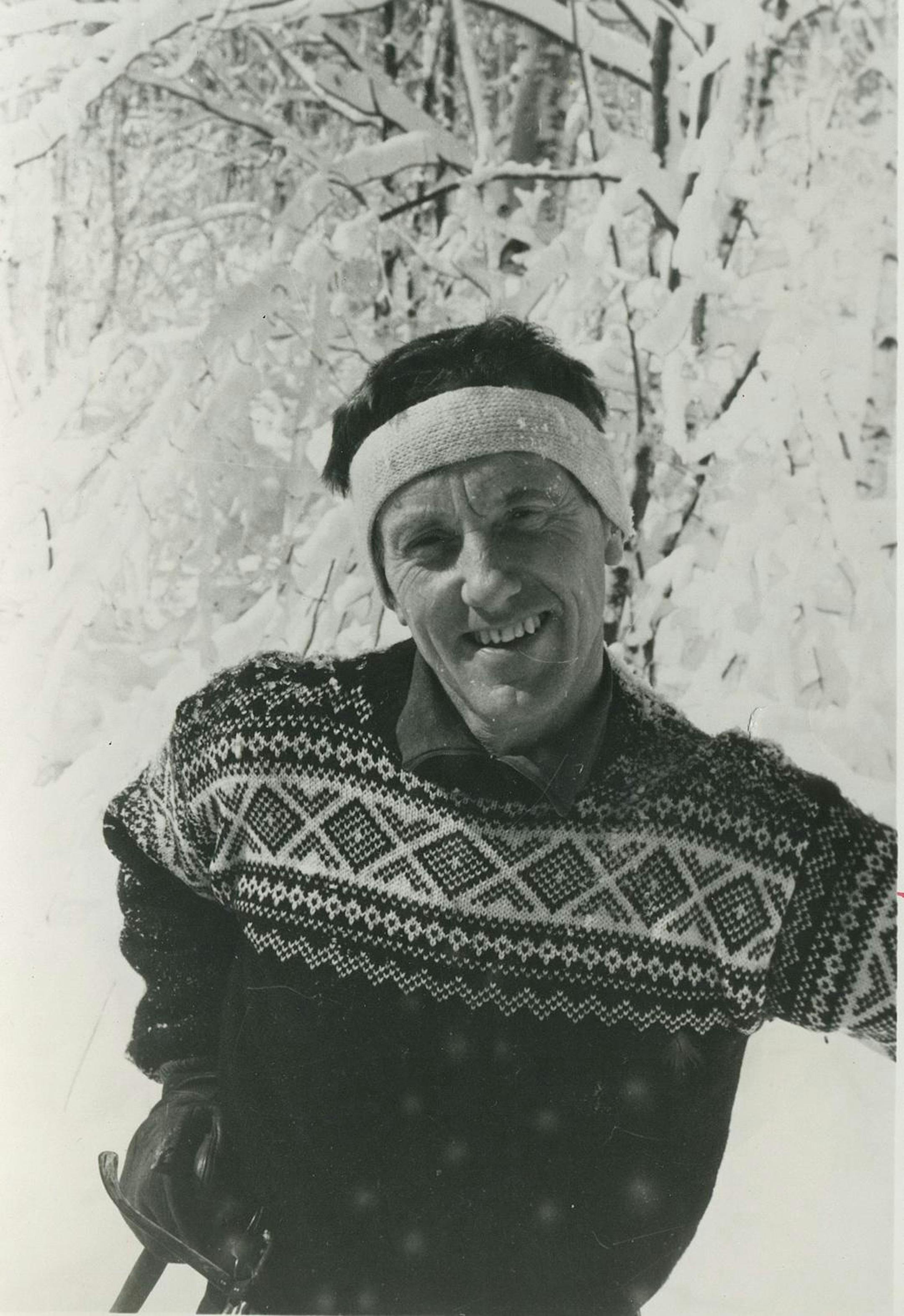 Norm Oakvik, one of the founders of the North Star Ski Club.