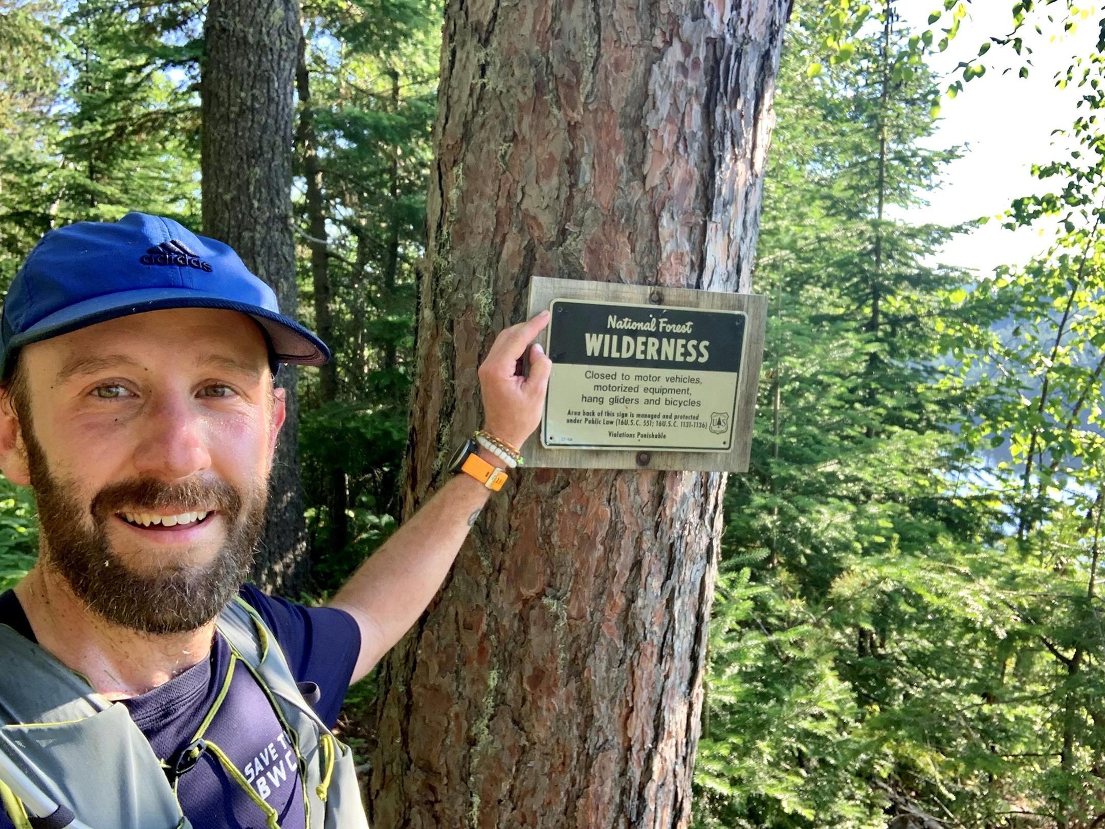 Alex Falconer, ultra runner and environmental advocate.