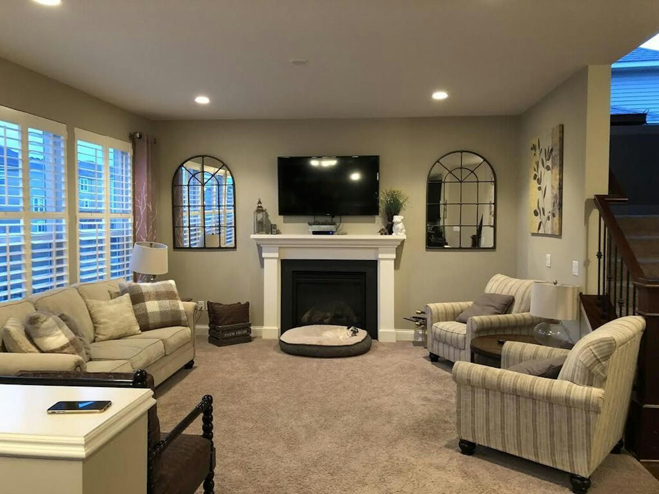 BEFORE: The living room