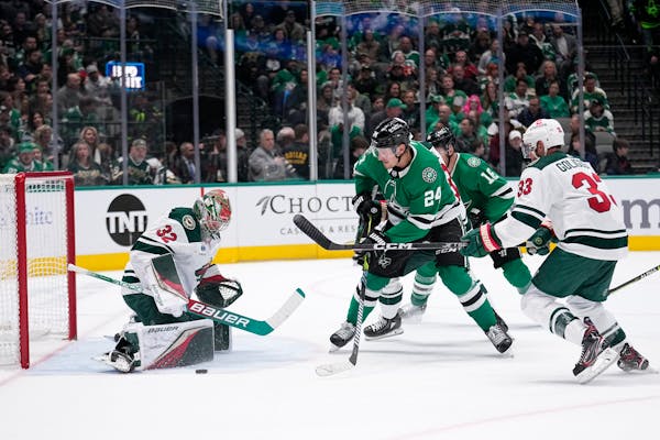 Wild can't generate offensive spark in 4-1 loss to Dallas Stars