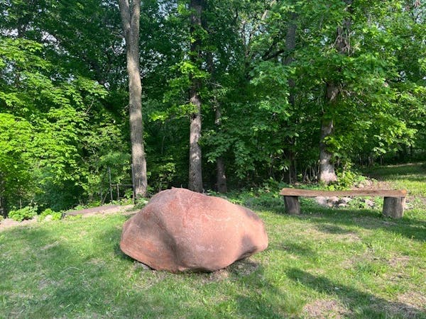 The Red Rock was moved from Eden Prairie last September to an undisclosed area at the Lower Sioux Indian Community near Morton, Minn.