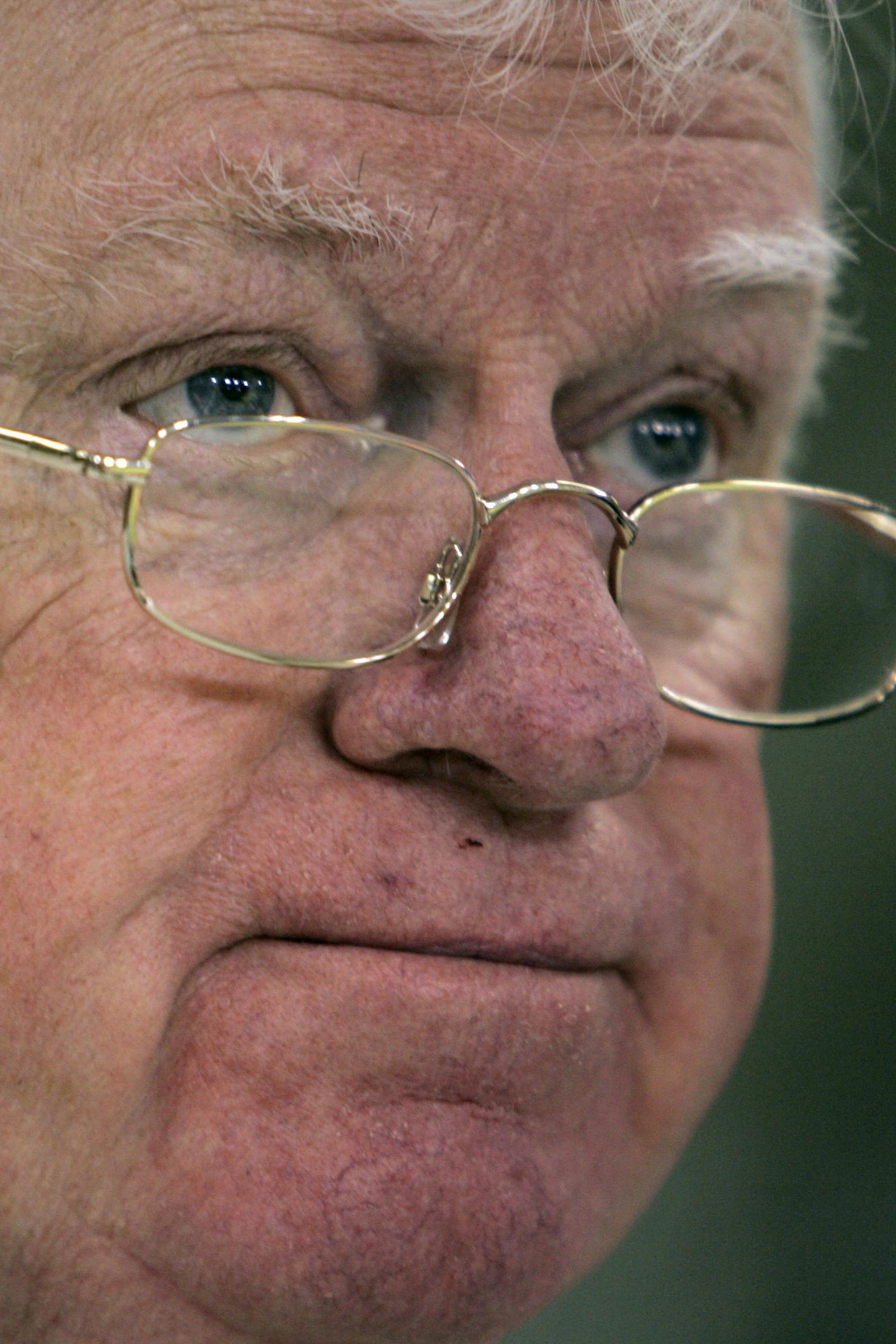 Former Twins public relations director Tom Mee