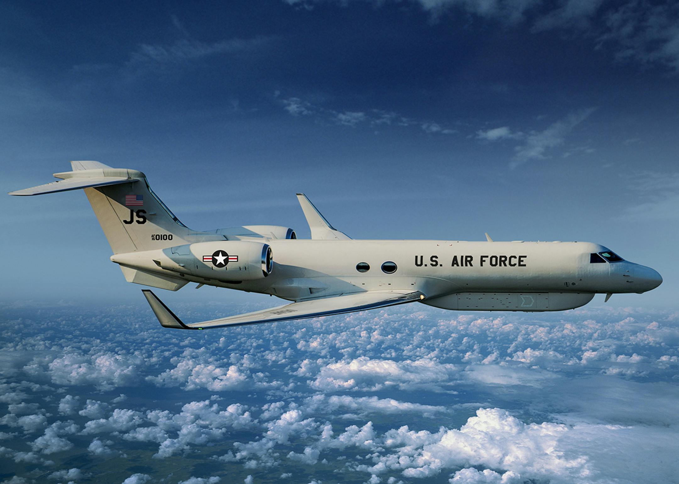 A conceptual rendering of the aircraft proposed by Northrop Grumman for the Pentagon's JSTARS aircraft. (Northrop Grumman) ORG XMIT: 1203045