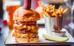 Red Cow is known for its Angus beef, aged ribeye, short rib and brisket burgers, including its award-winning double barrel burger.