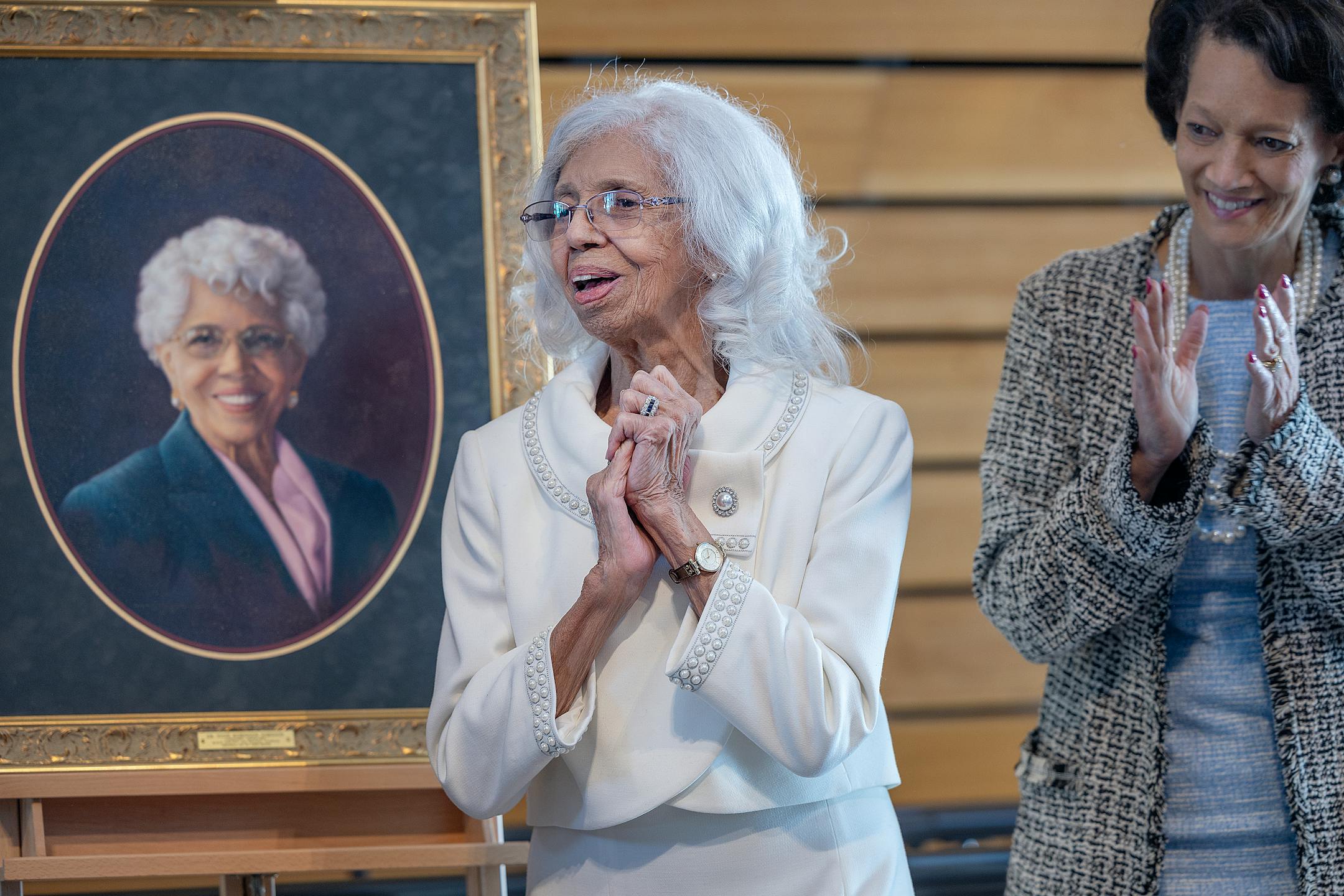 Josie R. Johnson is honored was awarded the Regents Award during a ceremony at McNamara Alumni Center on the University of Minnesota campus.