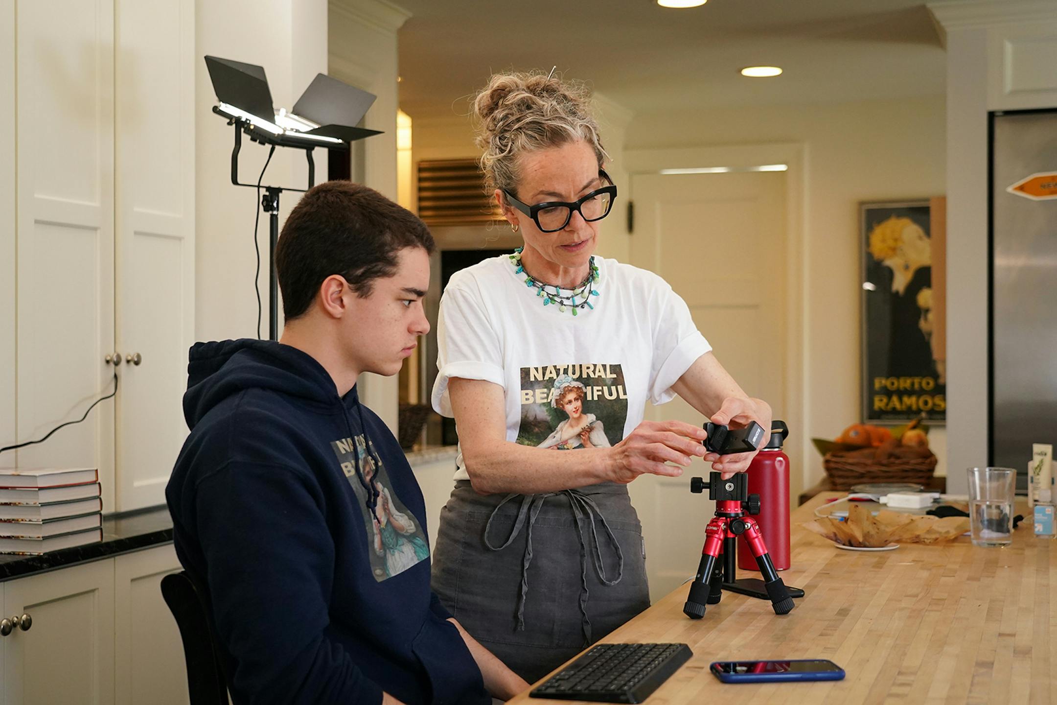 With the help of her son Charlie, Zo' Franois, a baker/cookbook author, and seasoned cooking class instructor in online videos has started hosting videos live on Instagram. Franois, a baker/cookbook author, is a seasoned cooking class instructor in online videos. Since the pandemic began, she started hosting videos live on Instagram. She might have 700 people watching at once and asking for help and tips throughout the 45 minute lesson.