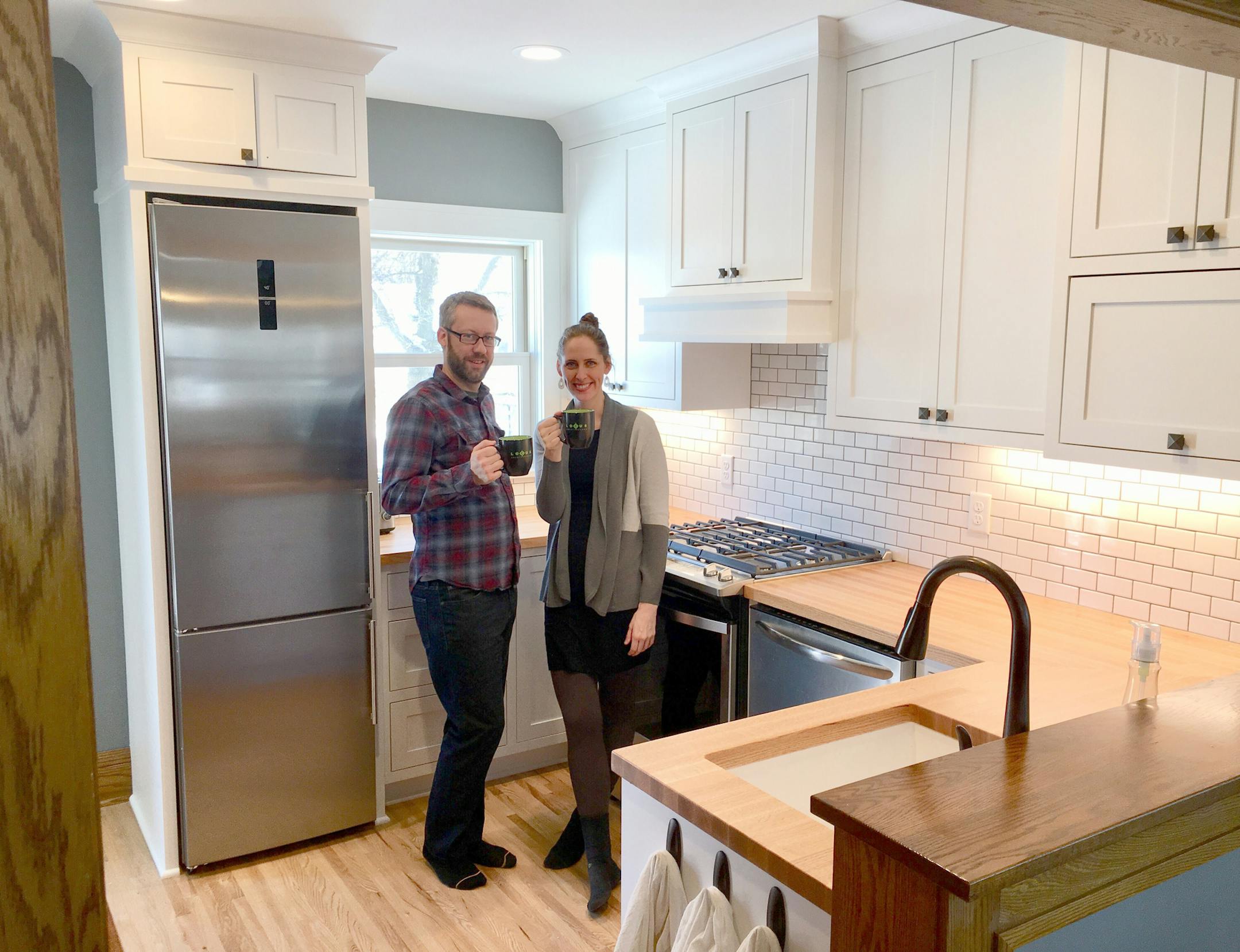 provided Everyday Solutions: Kitchen in bungalow, Keith and Kelly Harding