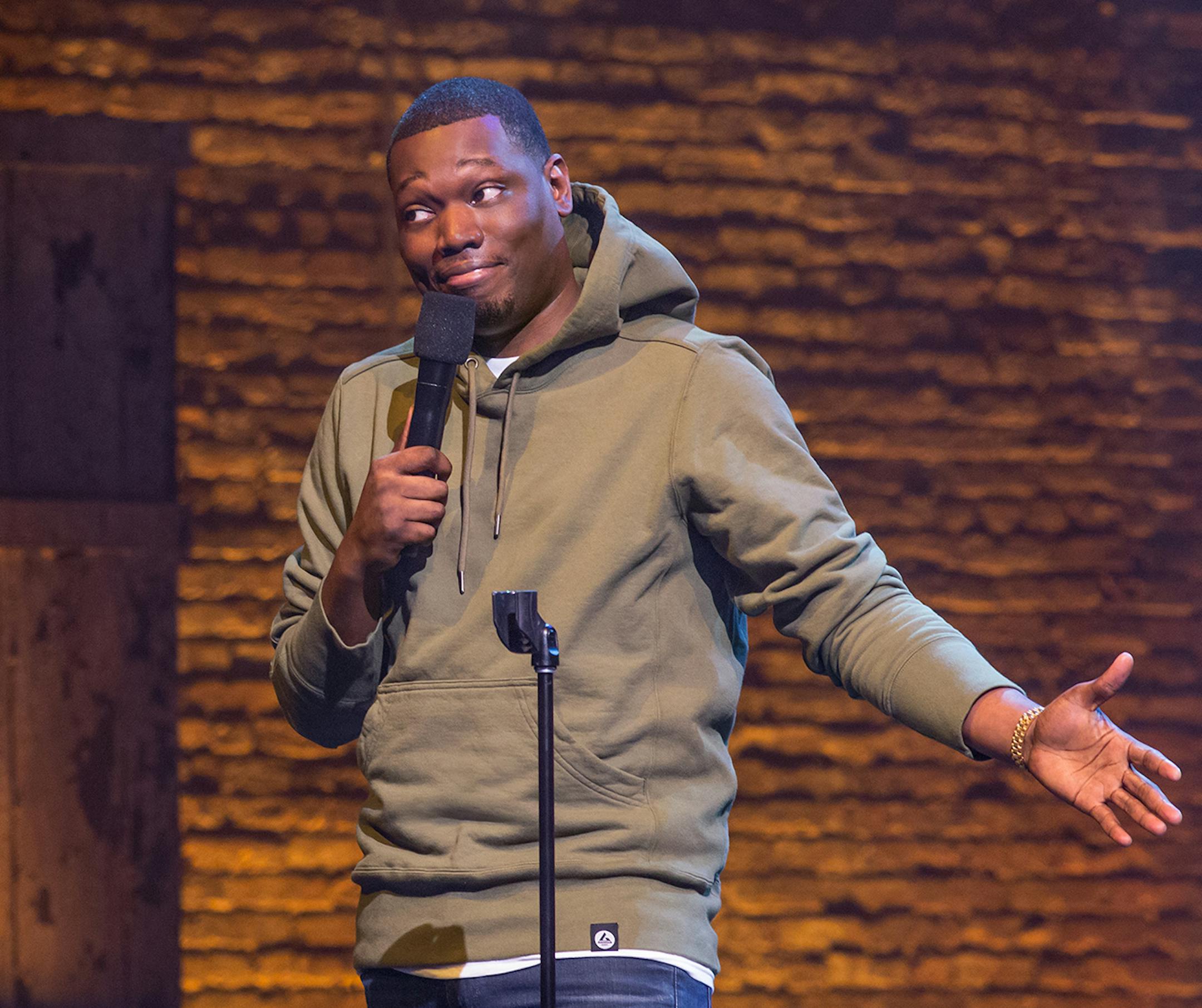 K C Bailey/Netflix
Michael Che in the Netflix special "Michael Che Matters."