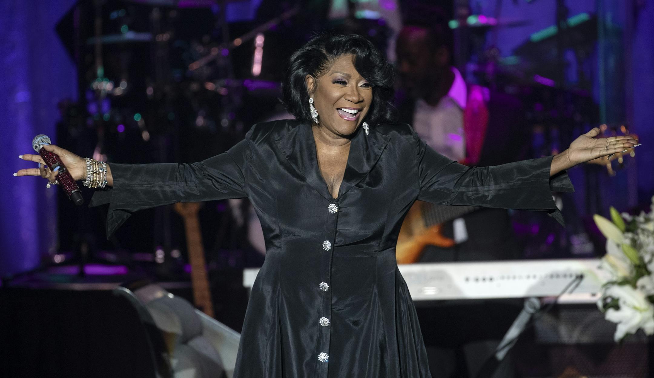 Patti LaBelle performed at the Mystic Lake Casino showroom.
