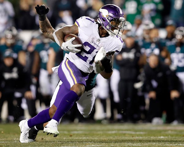 Running back Jerick McKinnon is a free agent this offseason.