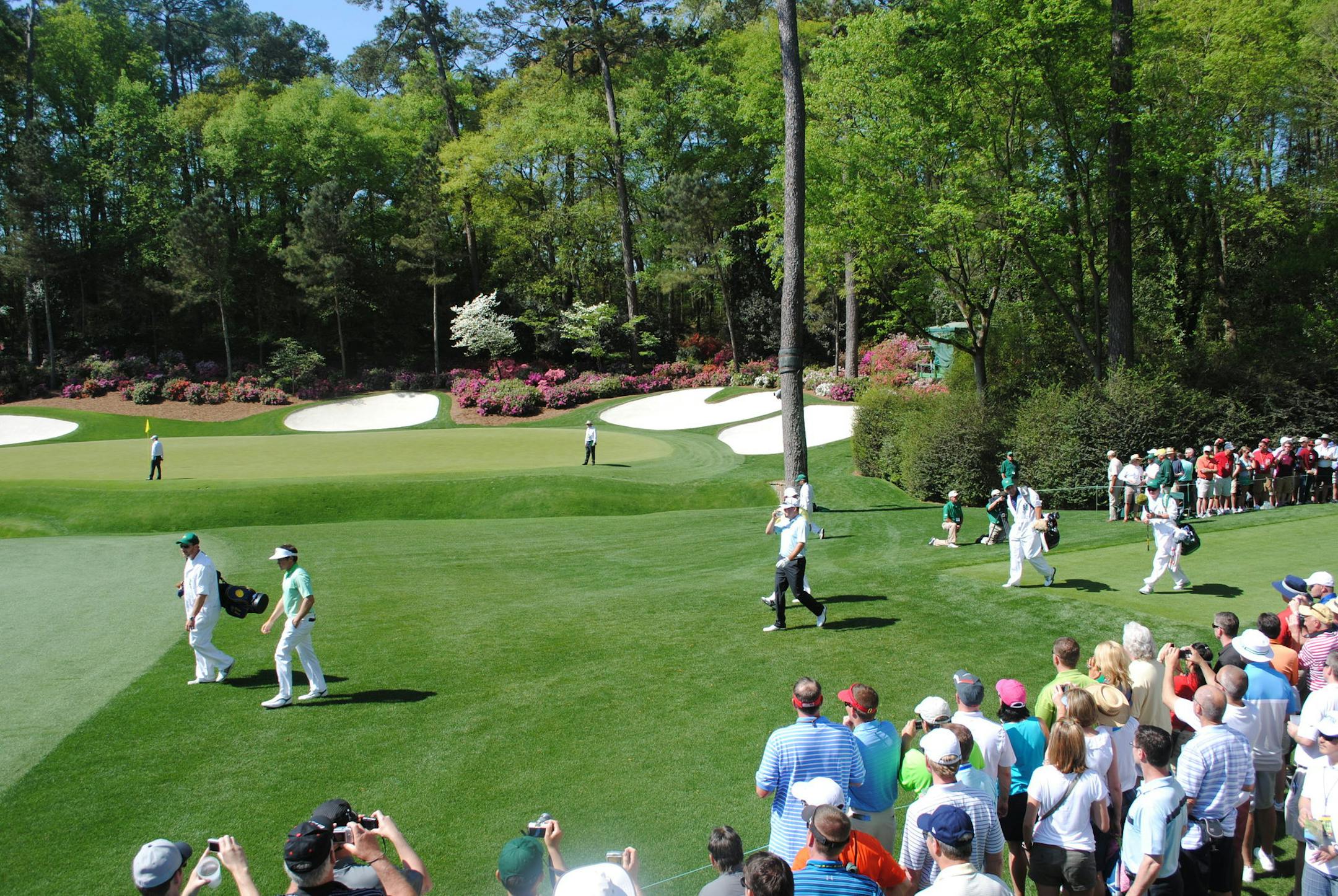 During Masters Week, Augusta is in the eyes of the world, with patrons - what Masters spectators are called - arriving here from all over the world. (Augusta Convention and Visitors Bureau)