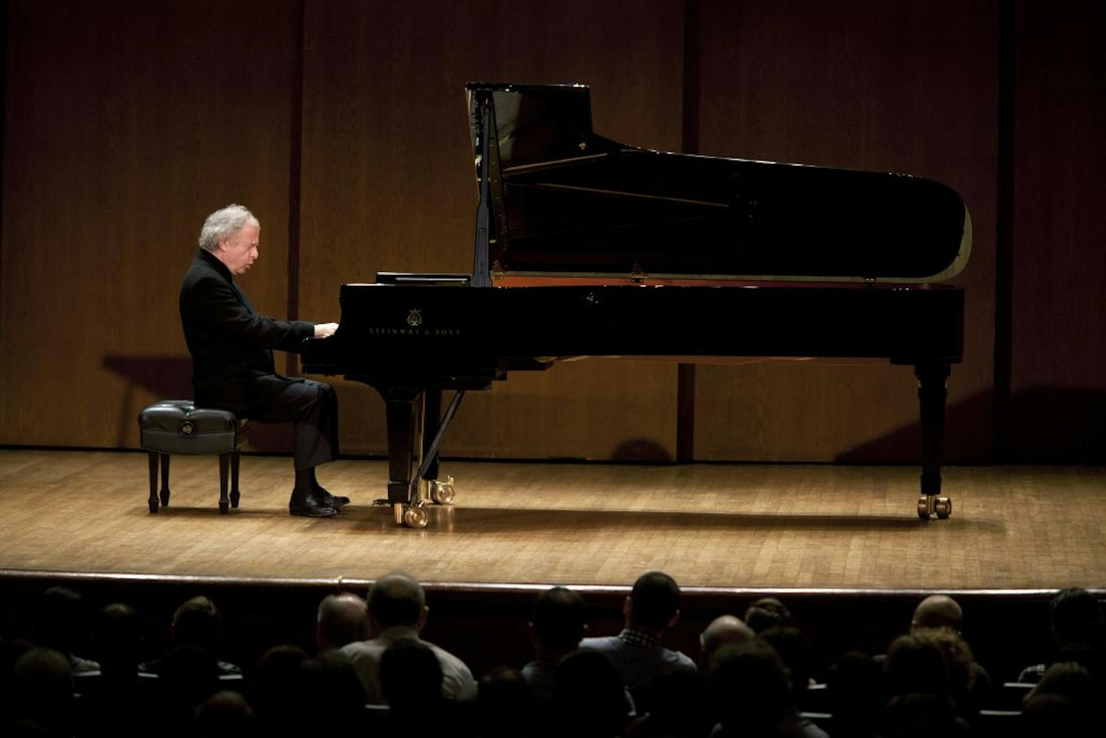 Classical pianist Andras Schiff opens the 92nd Street Y concert season in New York, Oct. 27, 2012. Schiff performed Bach's "Well-Tempered Clavier," Book I, almost without pausing and all from memory.
