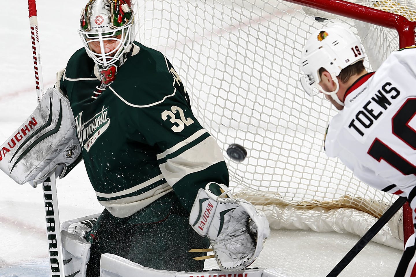 Wild goalie Niklas Backstrom