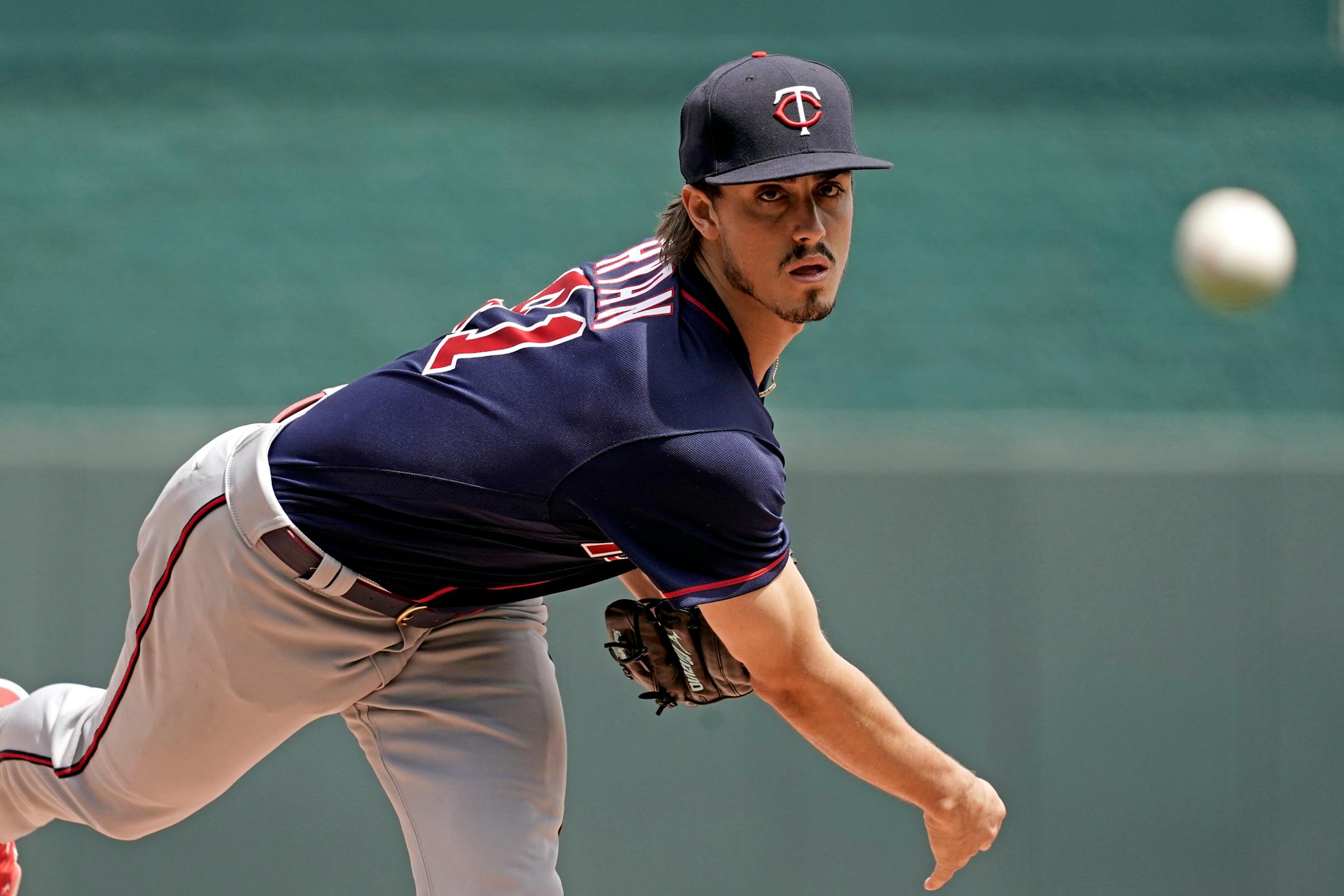 Twins starting pitcher Joe Ryan