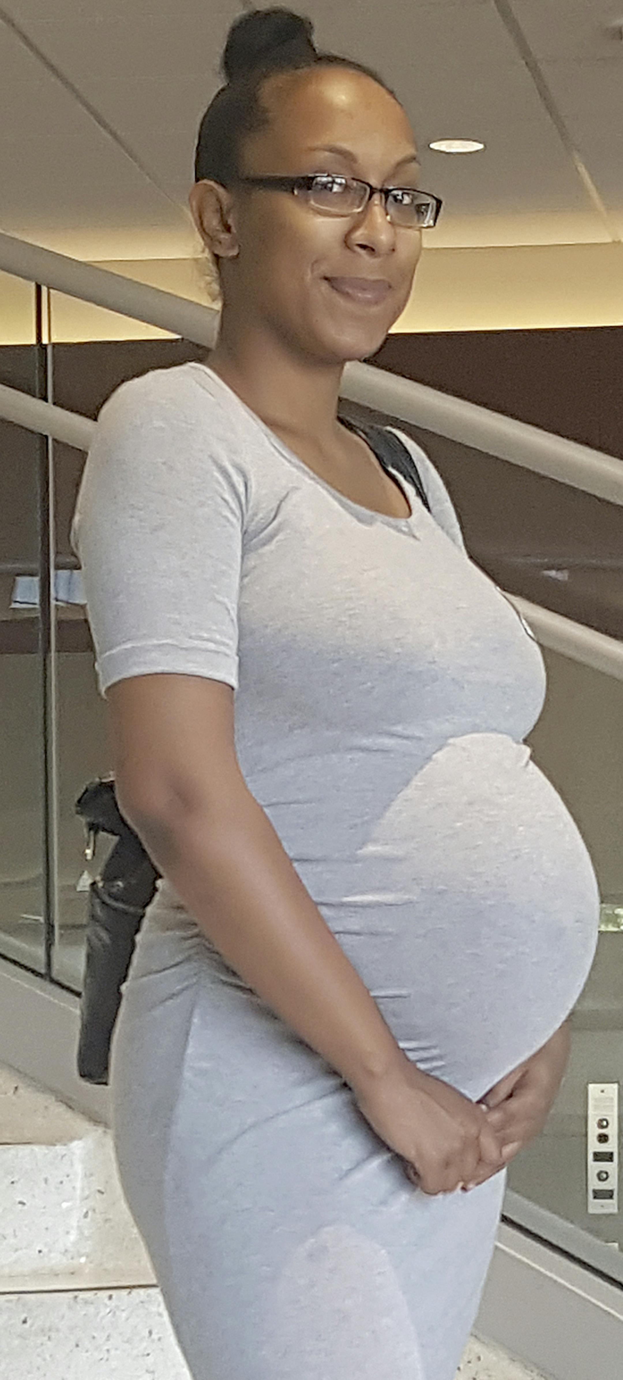 Tiara Suarez, 21, who used to be in foster care, bucked the national trend of foster care students not graduating high school and attending college. But, falling in line with other national statistics, she’s also a young mother who, as of early August, said she was unemployed and homeless. (Photo courtesy of Christina Garner).