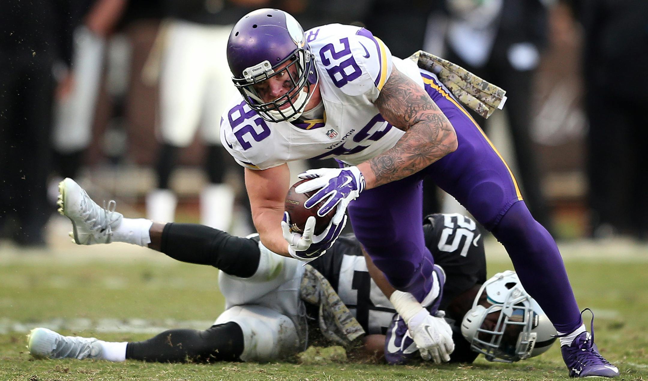 Minnesota Vikings tight end Kyle Rudolph