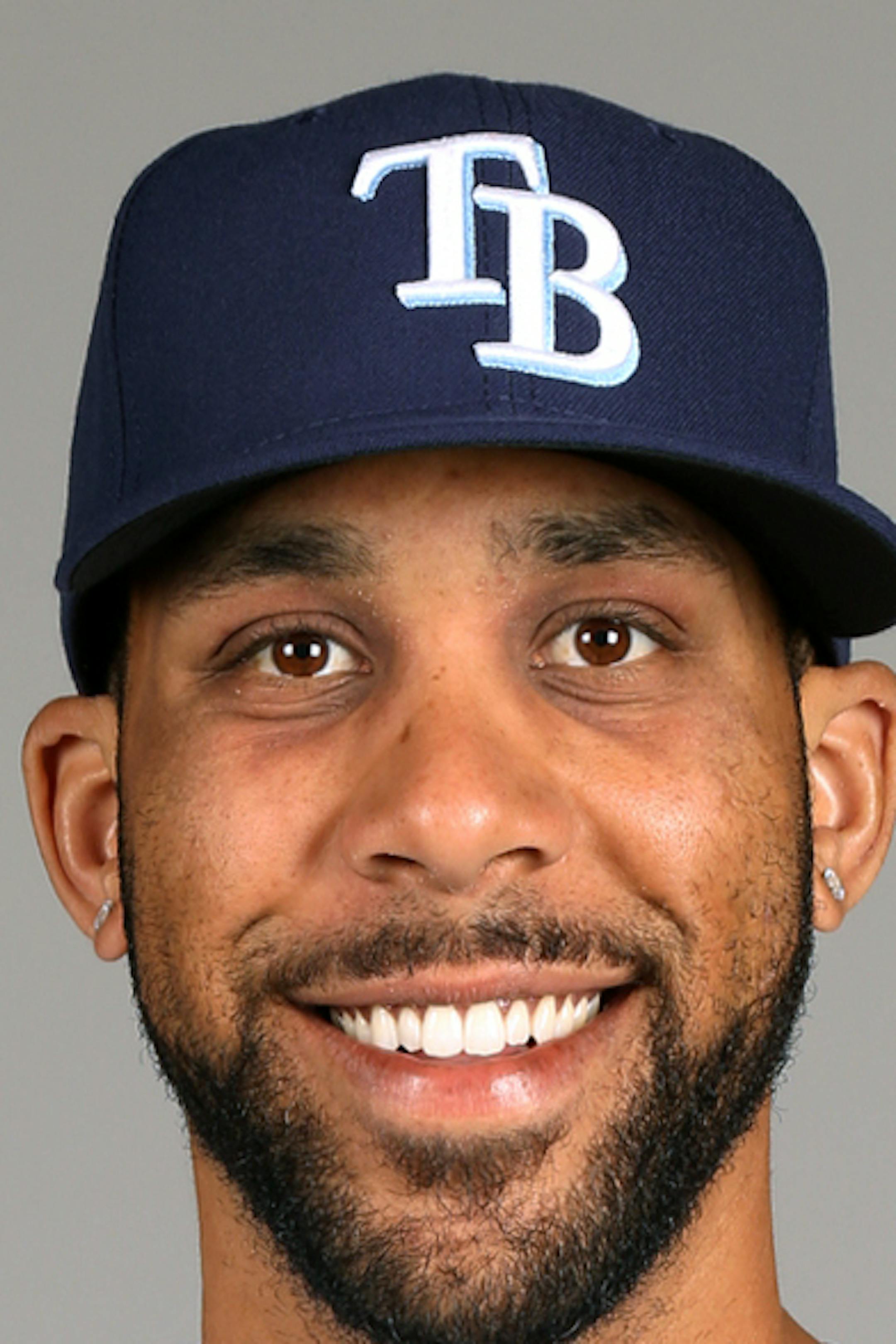 PORT CHARLOTTE, FL - FEBRUARY 21: David Price #14 of the Tampa Bay Rays poses during Photo Day on Thursday, February 21, 2013 at Charlotte Sports Park in Port Charlotte, Florida. (Photo by Robbie Rogers/MLB Photos via Getty Images) *** Local Caption *** David Price ORG XMIT: 159448121