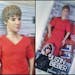 Christopher Straub created jail clothes for a Justin Bieber doll.