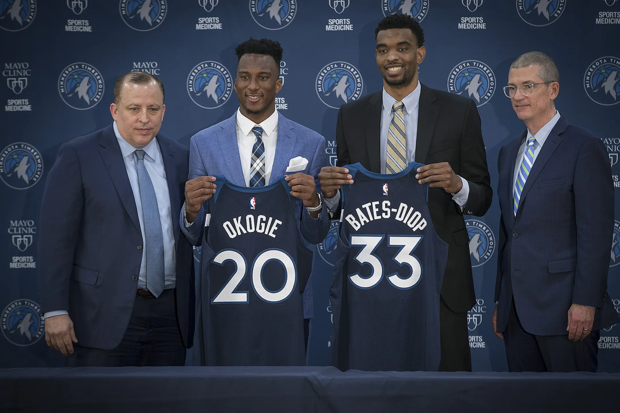 Timberwolves General Manager Timberwolves fire coach Tom Thibodeau