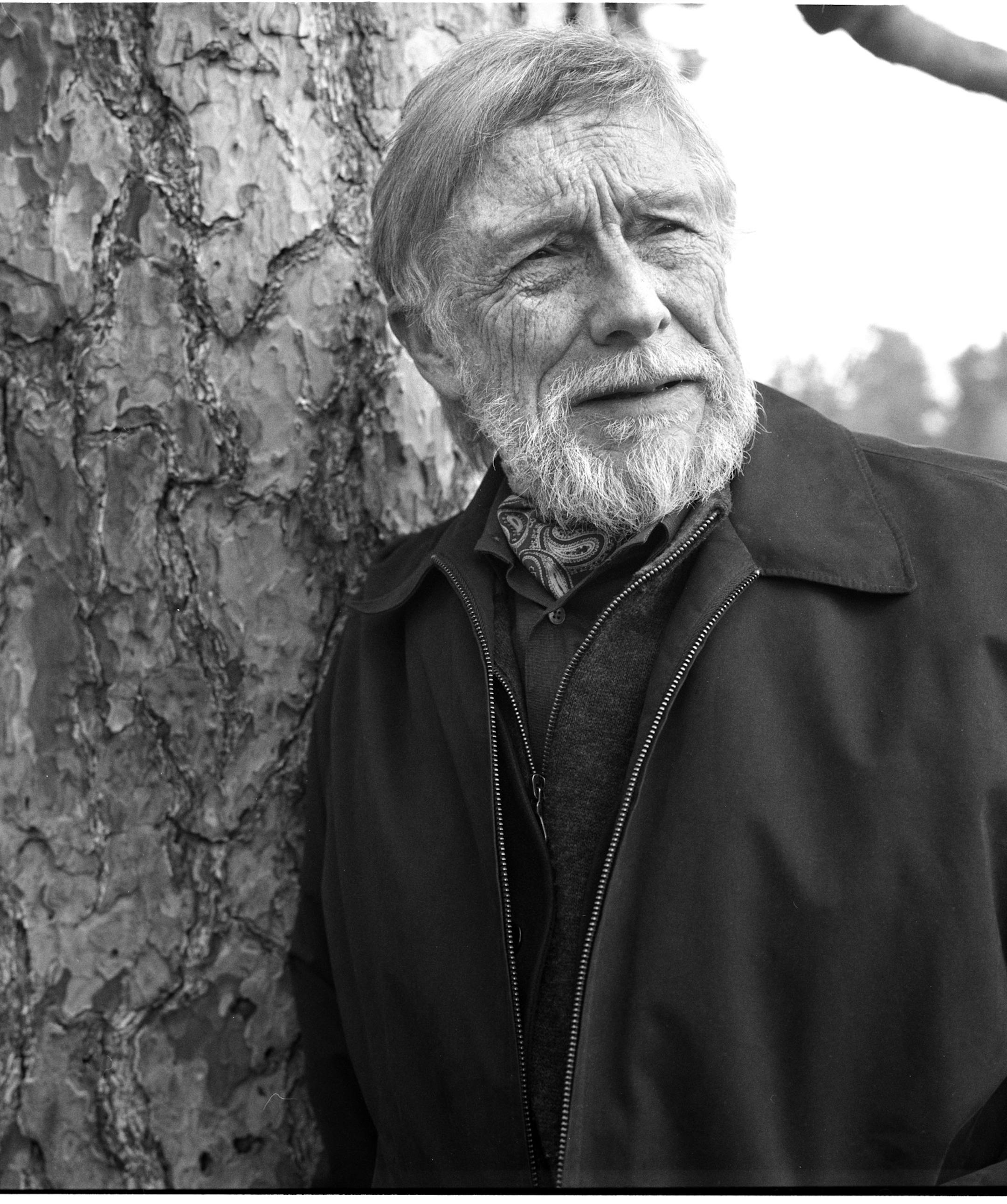 Gary Snyder in Ames, Iowa. // See feature article about poet and writer Gary Snyder, Sunday April 3, 2005, Star Tribune, page E1. Article and photos by Star Tribune reporter Chris Welsch.