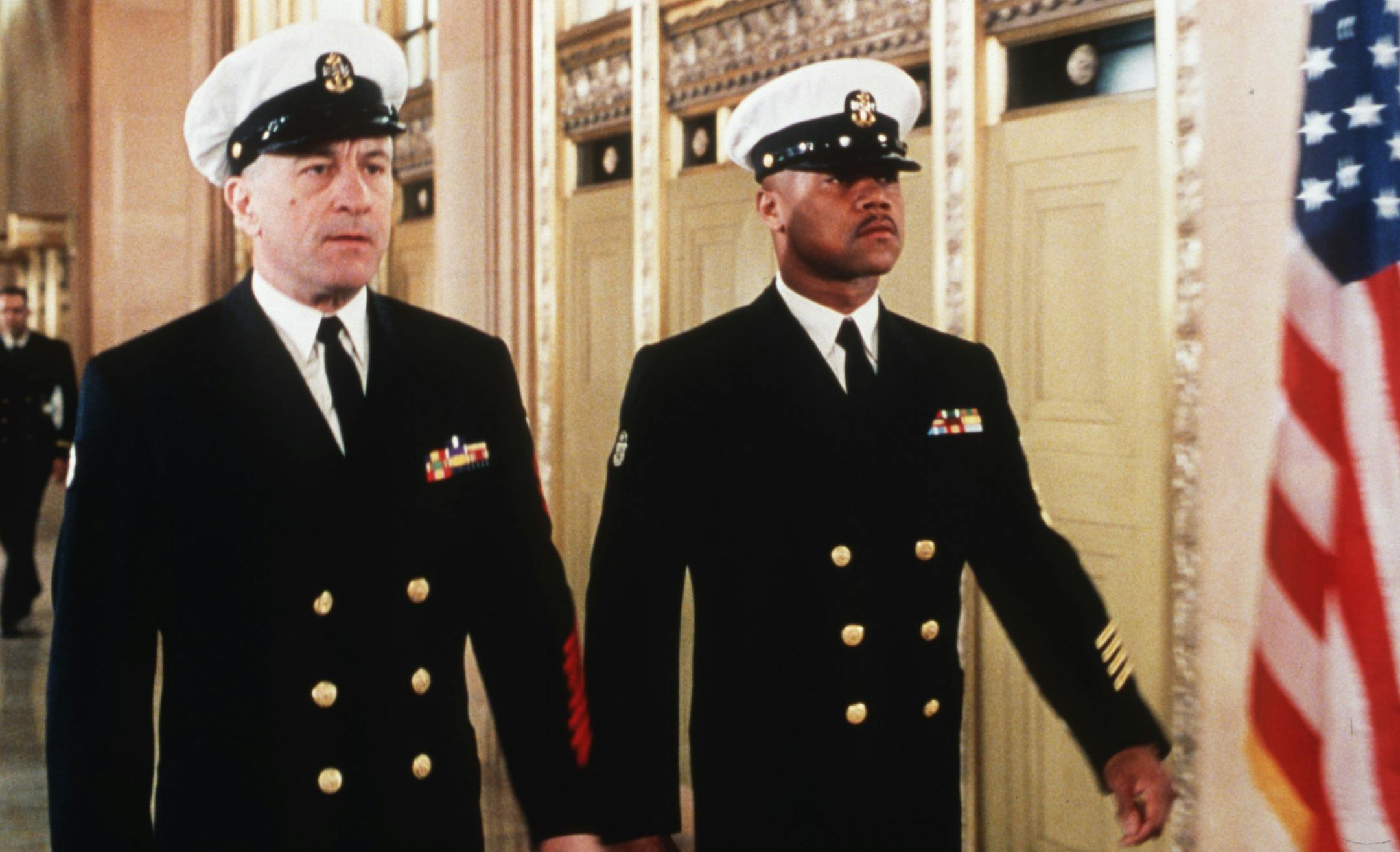 Robert DeNiro & Cuba Gooding Jr. in "Men of Honor"