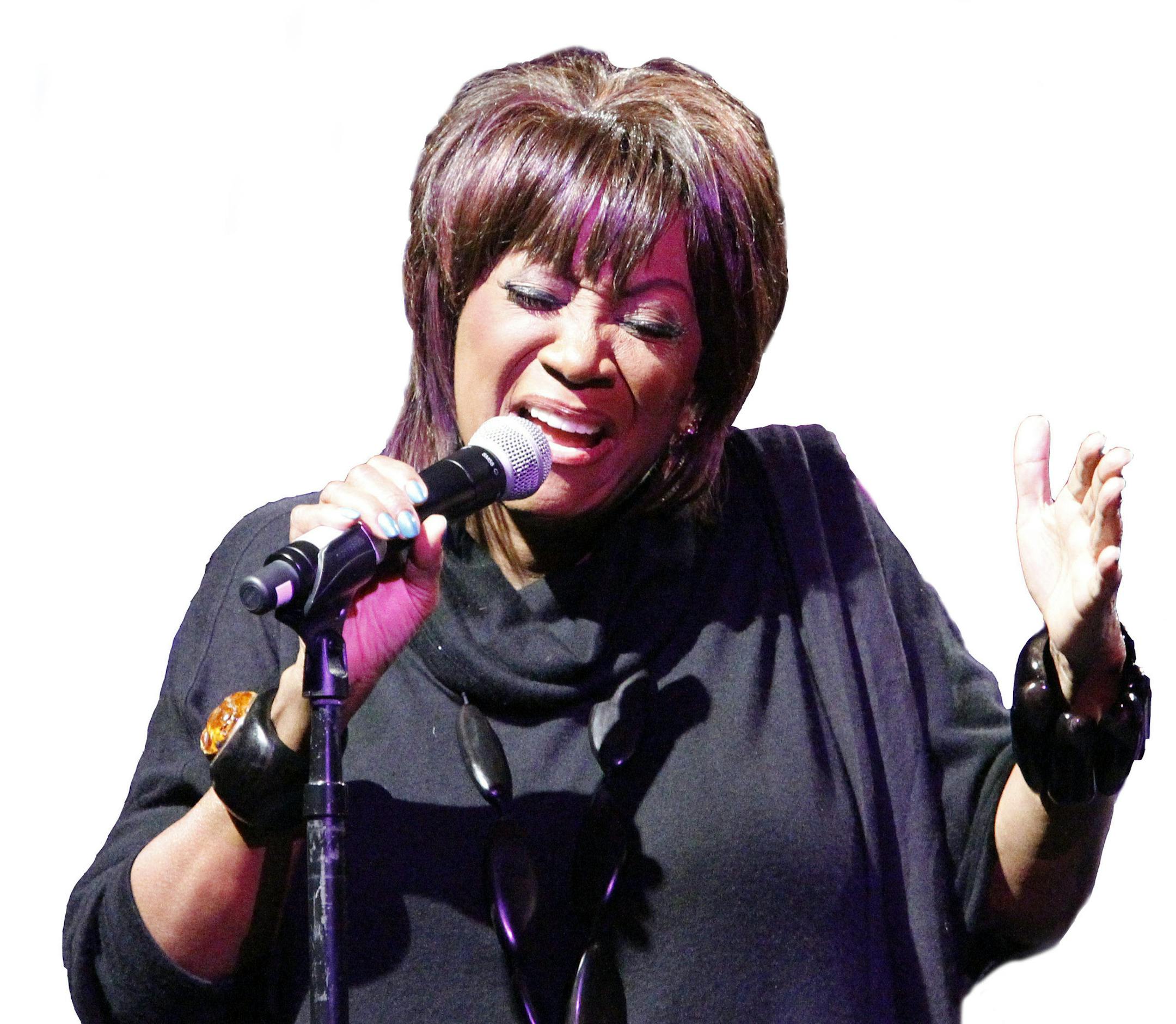 Patti LaBelle performs during The Message in the Music concert in conjunction with the dedication of the Martin Luther King Jr. Memorial in Washington, Thursday, Aug. 25, 2011. (AP Photo/Ann Heisenfelt) ORG XMIT: MIN2014011415400454