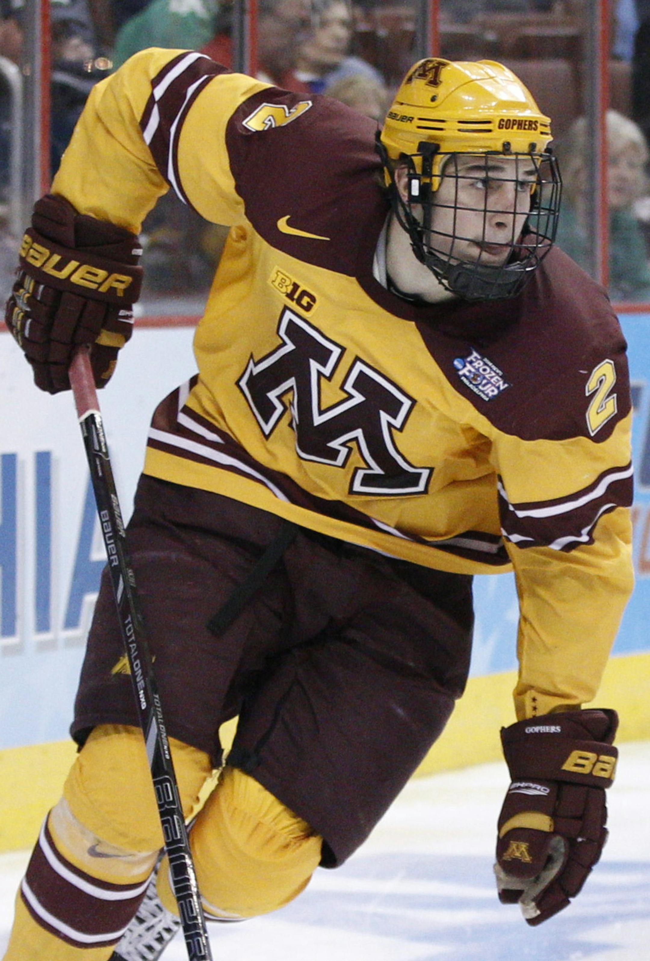 Gophers junior defenseman Brady Skjei suffered another injury last weekend at Michigan State and could miss at least a couple games into 2015.