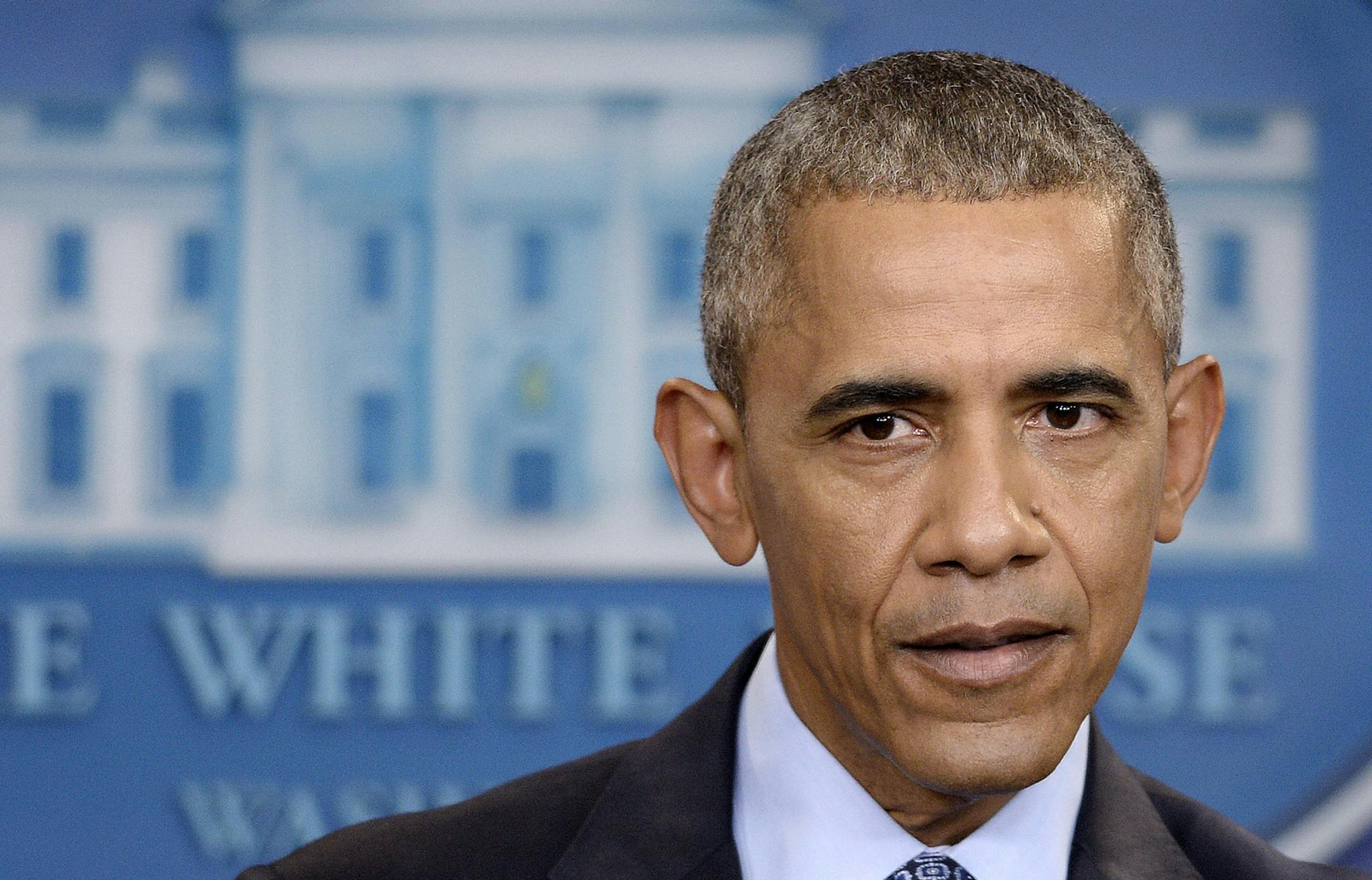 U.S President Barack Obama holds his final press conference on Wednesday, Jan. 18, 2017 in the White House briefing room in Washington, D.C. (Olivier Douliery/Abaca Press/TNS)
