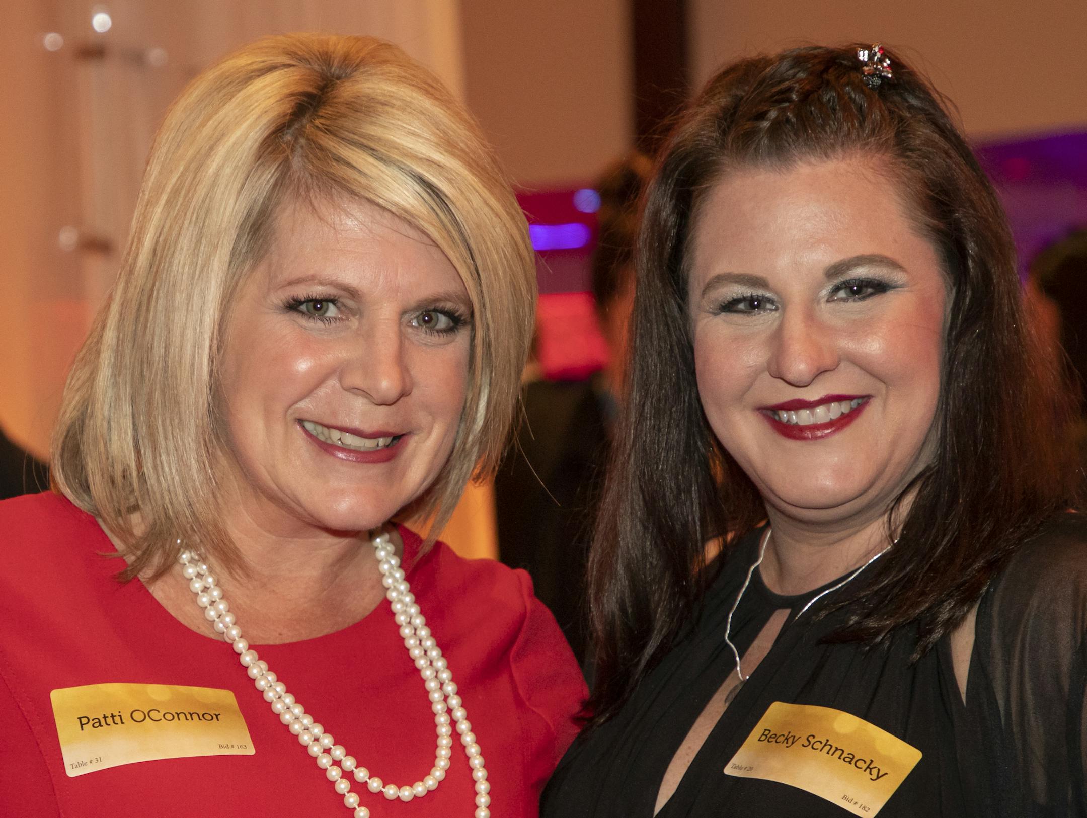 Patty O'Connor and Becky Schnacky at the Hope for Ireland gala. ] Special to Star Tribune, photo by Matt Blewett, Matte B Photography, matt@mattebphoto.com, Profile Event Center, Minneapolis, Minnesota, SAXO 1008522416 FACE050519