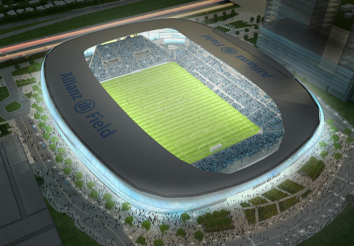 Allianz Field rendering ORG XMIT: MIN1803211555270191