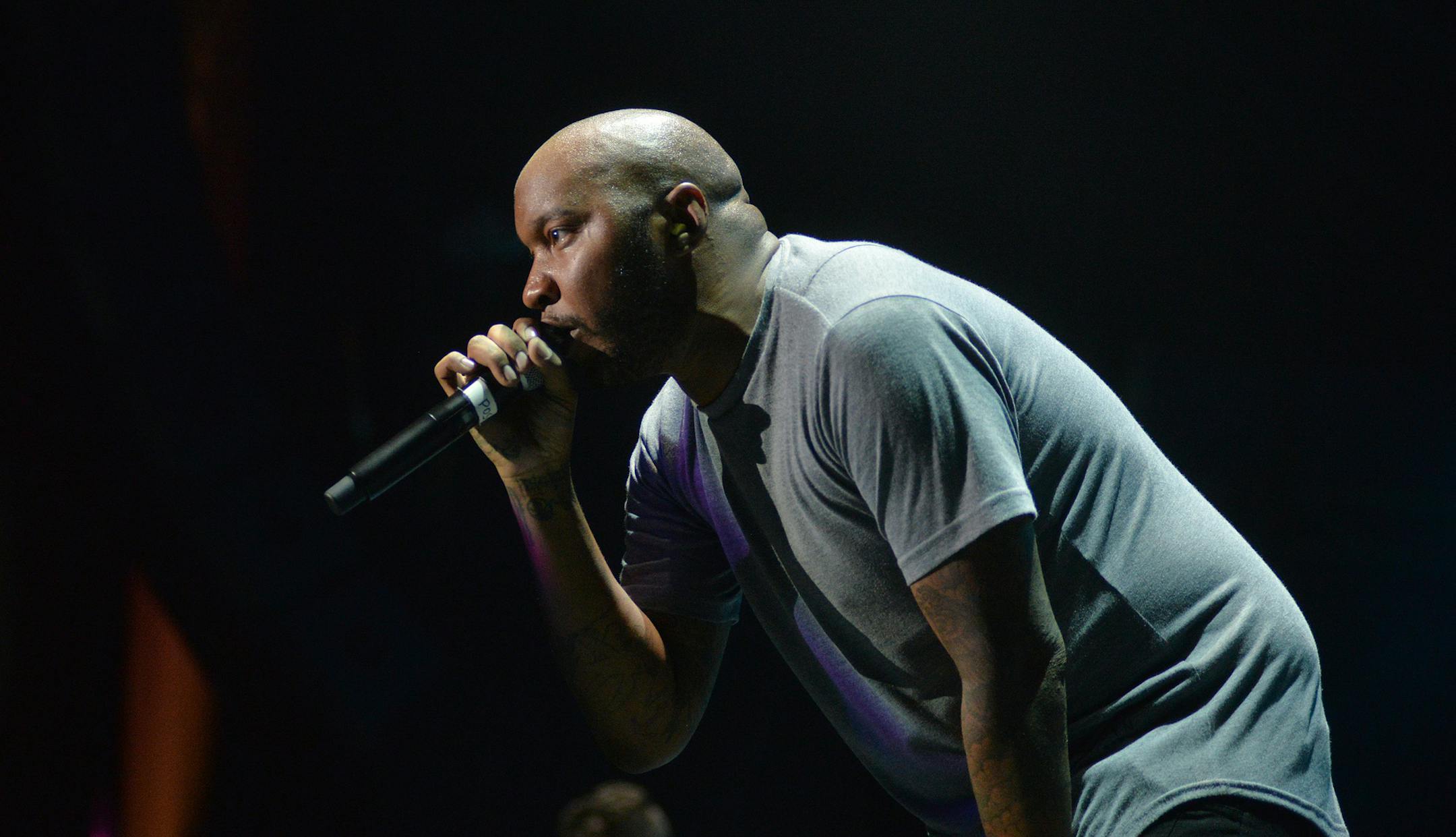 Doomtree's P.O.S. performs at the 89.3 The Current sponsored MN Music On-A-Stick Saturday, August 30 at the Minnesota State Fair Grandstand. ] (SPECIAL TO THE STAR TRIBUNE/BRE McGEE) **P.O.S. (Doomtree, rapper)