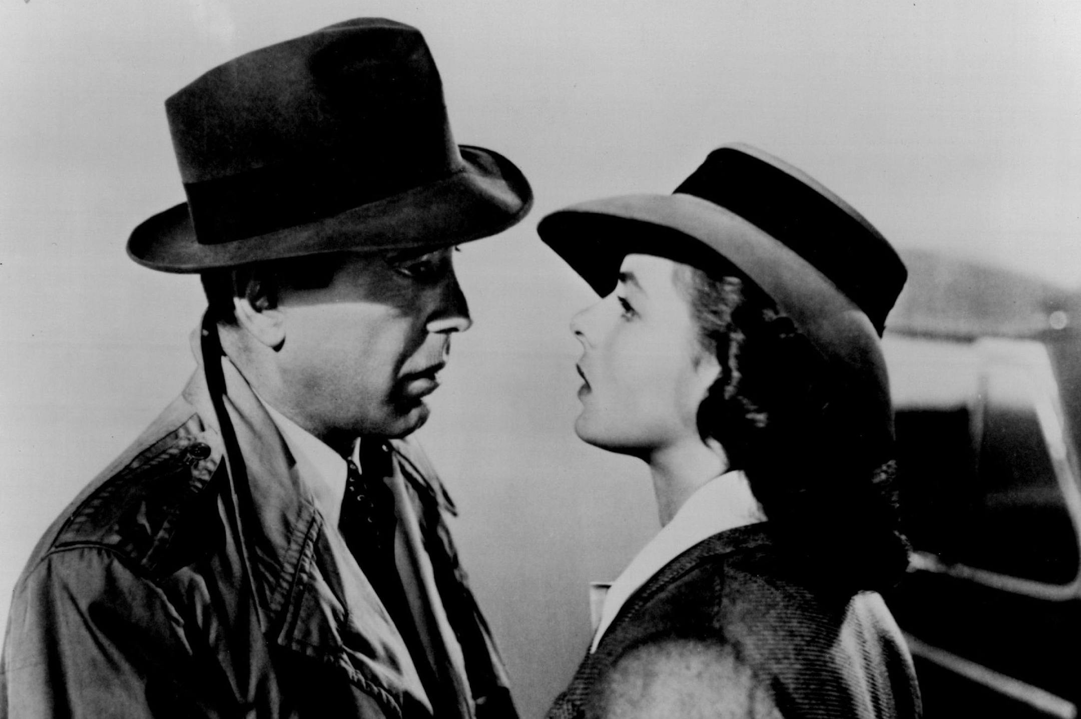 October 4, 1994 As Time Goes By: Featuring more movies than any other pay-TV service, Cinemax wraps up its super "Summer of 1000 Movies" -- the biggest movie marathon in the history of television! -- with seven classic screen gems "Starring Humphrey Bogart" in September, including a different favorite every day at noon (ET), Sept. 14-18, during "Starring - Humphrey Bogart" Week. Cynical restaurateur Rick (Bogart) and beautiful freedom fighter Ilse (Ingrid Bergman) reunite in CASABLANCA during th