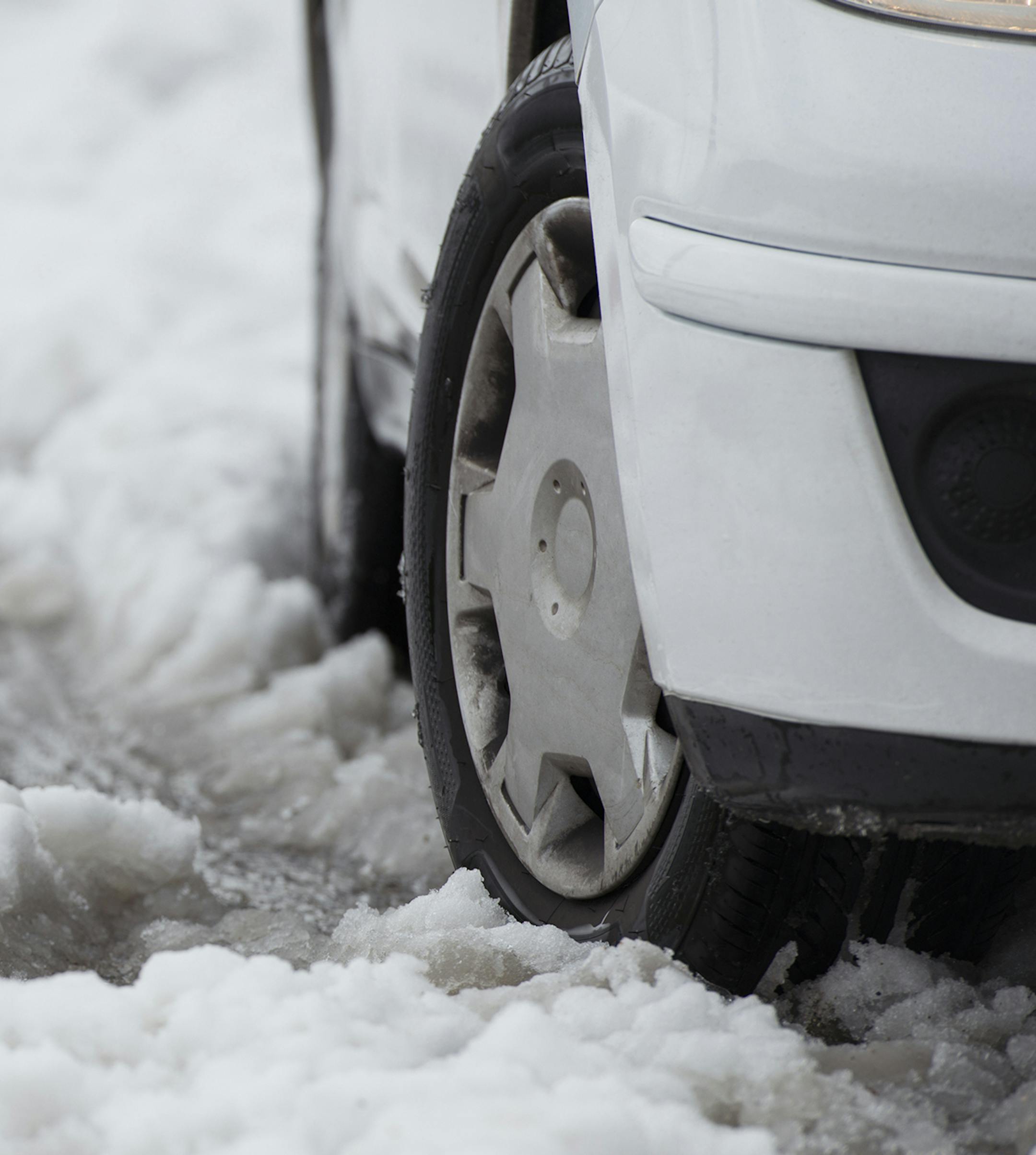 The salt used to treat roads could have an affect on your tires.