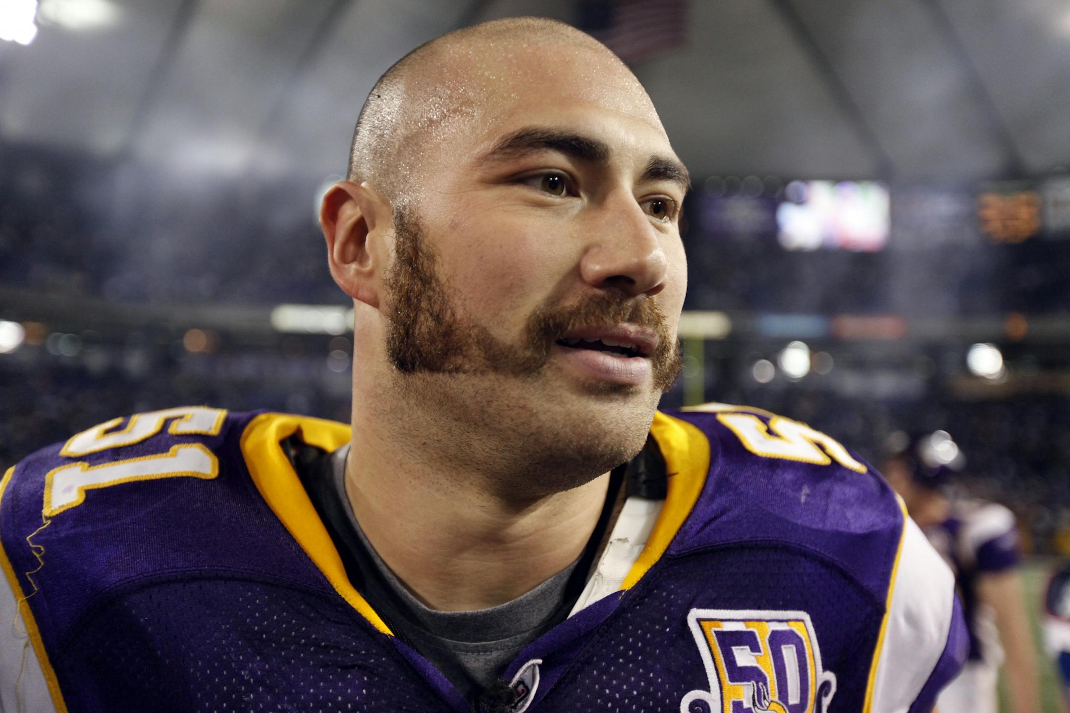 Vikings linebacker and players rep Ben Leber