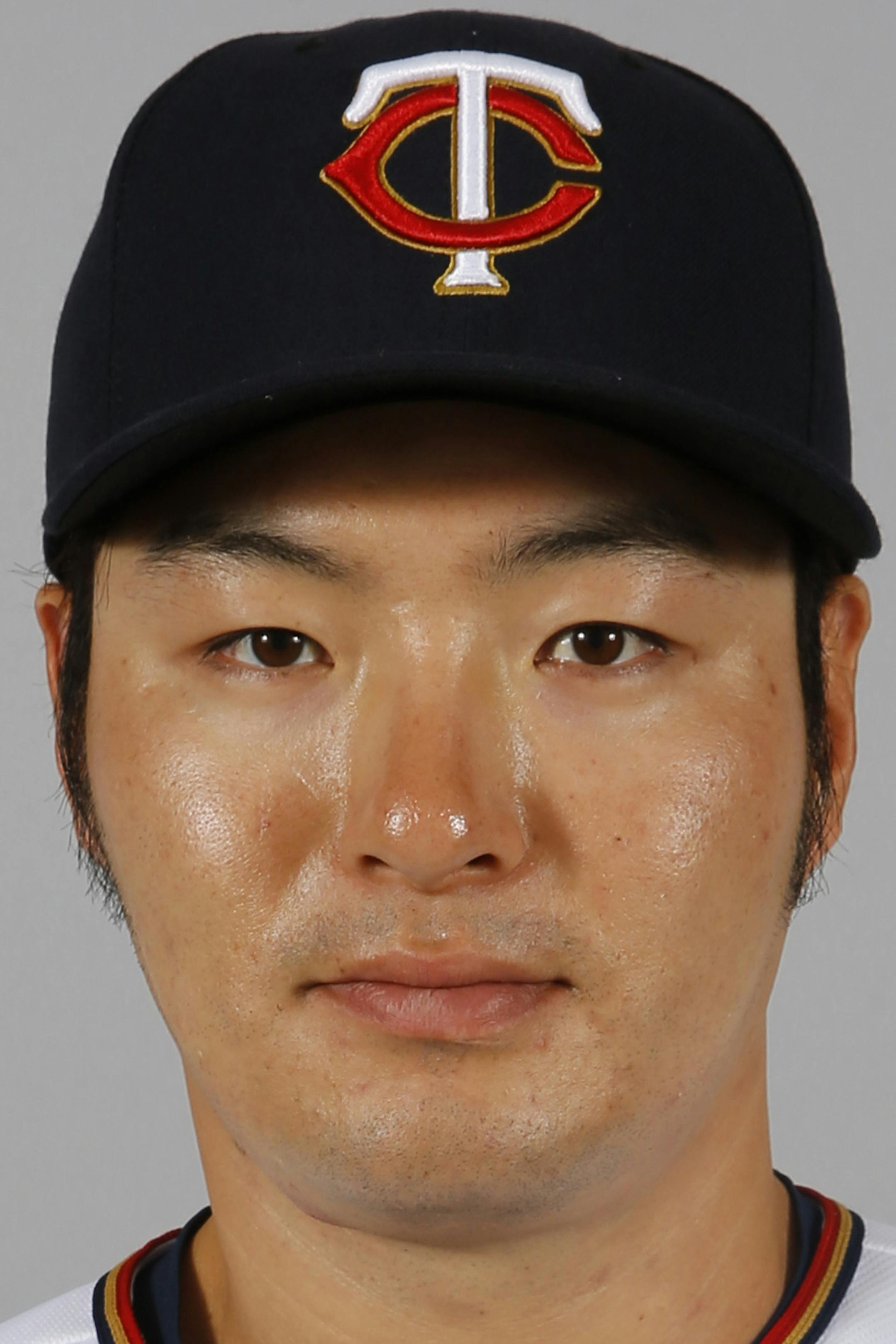 This is a 2016 photo of Byung Ho Park, of South Korea, of the Minnesota Twins baseball team. This image reflects the 2016 active roster as of March 1, 2016, when this image was taken. (AP Photo/Patrick Semansky) ORG XMIT: OTK
