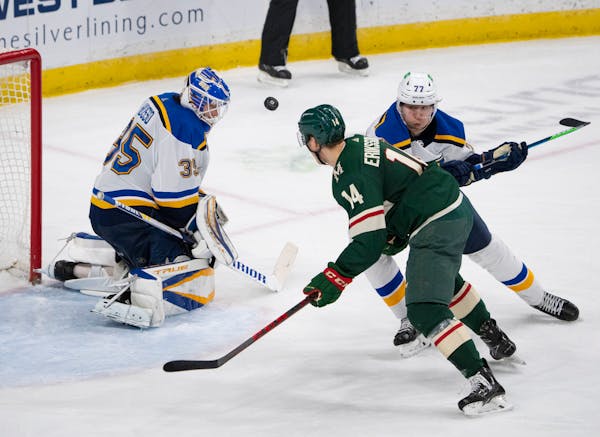 Back-to-back losses to Blues give Wild preview of playoff intensity