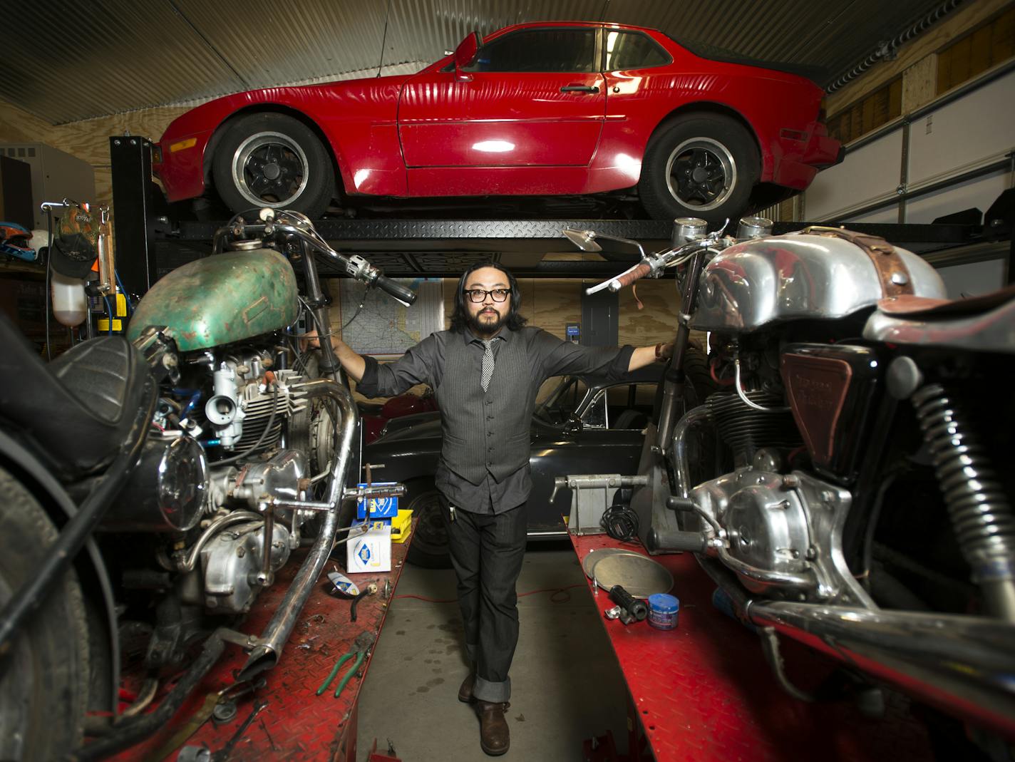 When he&#x2019;s not cooking, Hai Truong, chef and co-owner of Ngon Vietnamese Bistro in St. Paul, is immersed in restoring vintage cars and motorcycles.