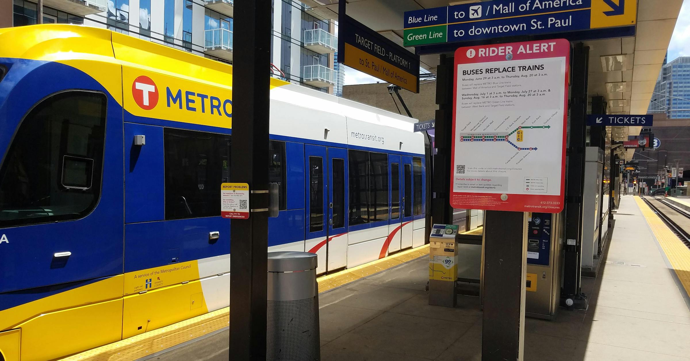 Blue Line trains won’t run for 7 weeks as major maintenance project resumes