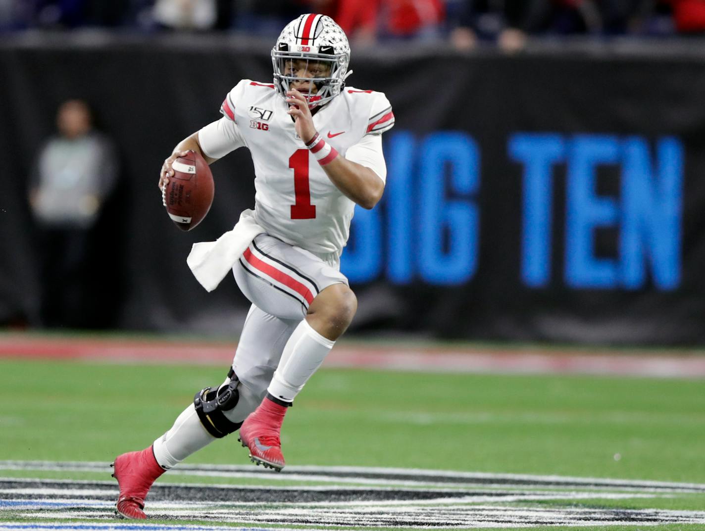 Quarterback and Heisman Trophy candidate Justin Fields will be back to lead Ohio State in its quest for a national title.