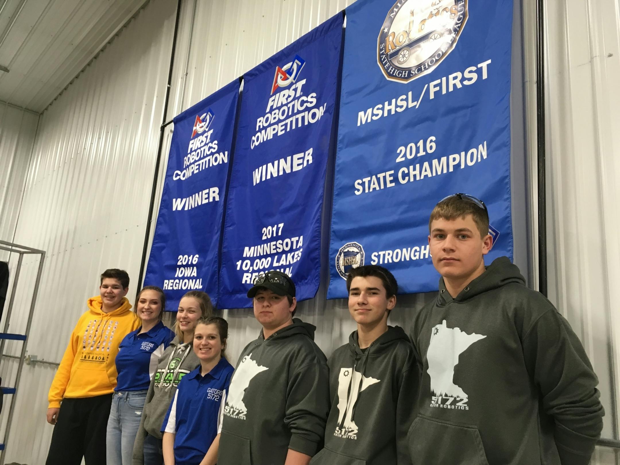 In the last four years, the Greenville-Middle River robotics team has won a state title and finished second, third and fourth in the other years.