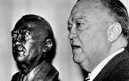 May 9, 1964 Alter 40 Years J. Edgar Hoover, for 40 years the director of the FBI, inspected a bronze bust presented to him Friday in Washington to mar