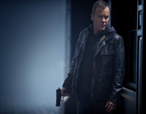 24: LIVE ANOTHER DAY: Kiefer Sutherland as Jack Bauer. 24: LIVE ANOTHER DAY is set to premiere Monday, May 5 with a special season premiere, two-hour 