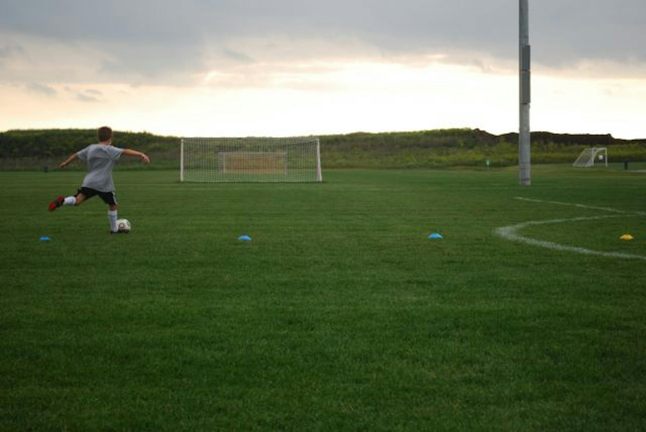 Benjamin Danner, 9, of Lakeville at Quarry Park.