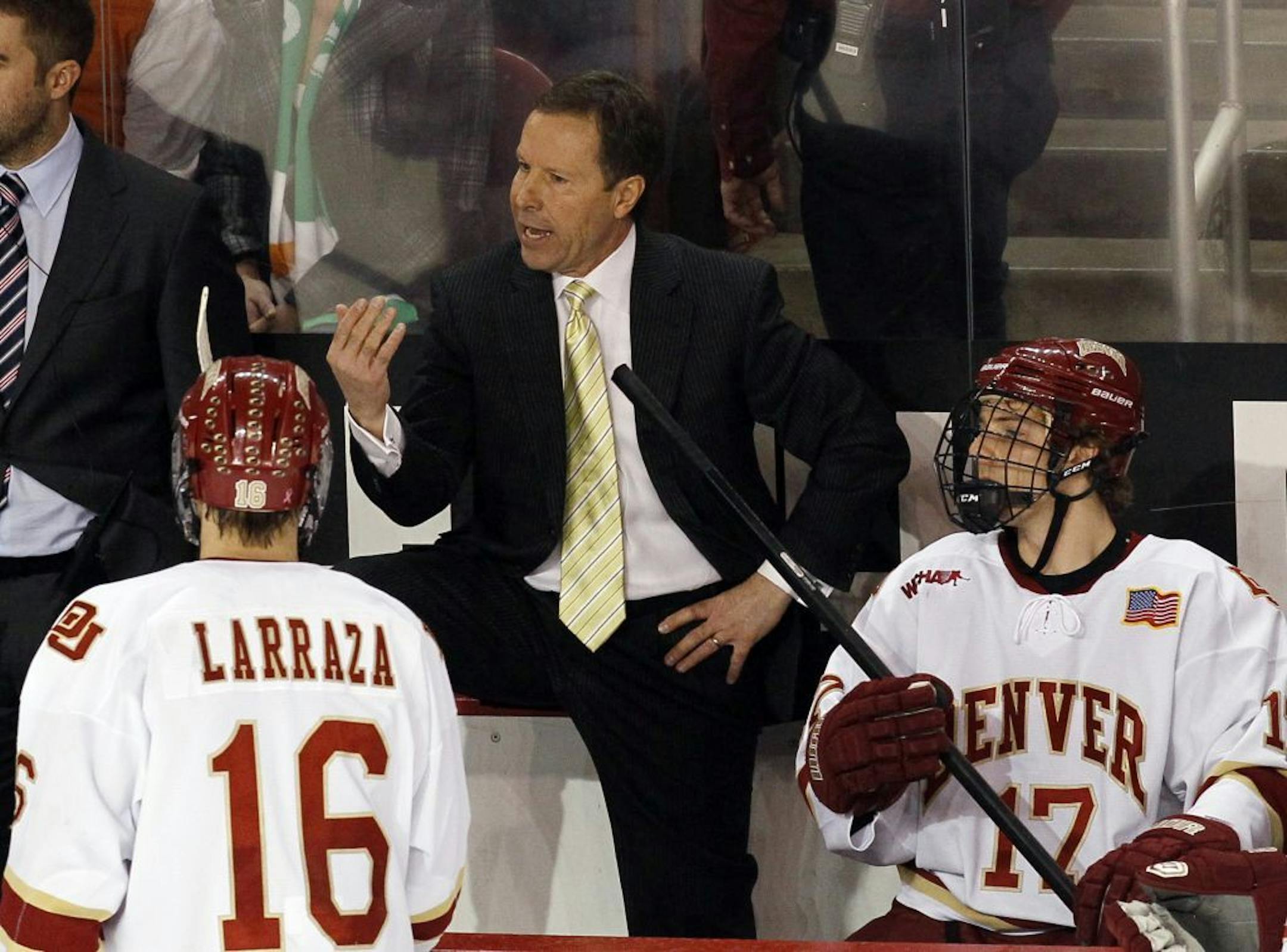 Denver head coach George Gwozdecky