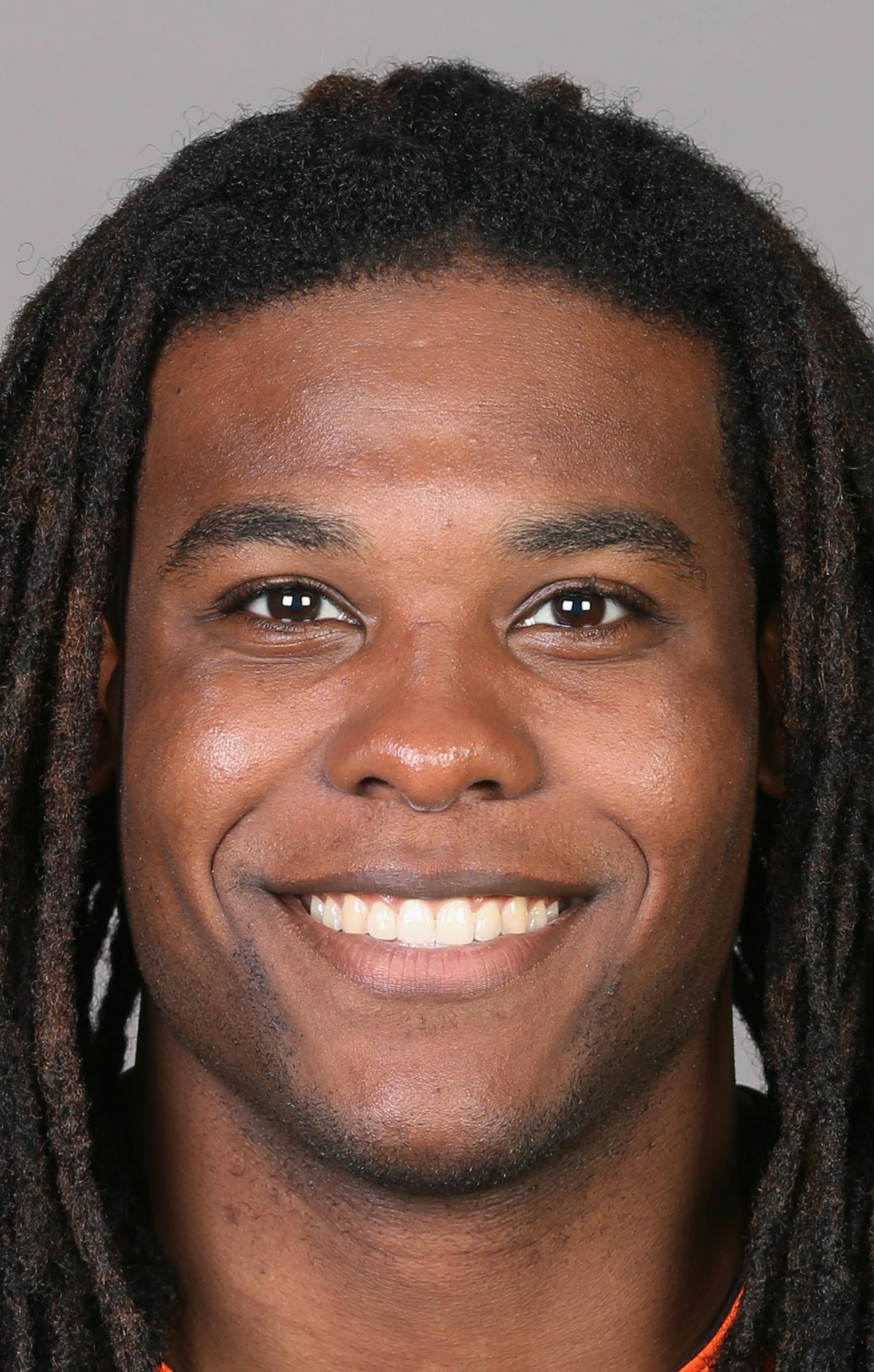 This is a 2015 photo of Emmanuel Lamur of the Cincinnati Bengals NFL football team. This image reflects the Cincinnati Bengals active roster as of Monday, May 18, 2015 when this image was taken. (AP Photo) ORG XMIT: NFLHS15