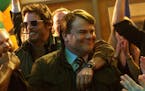 This image released by IFC Films shows James Marsden, left, and Jack Black in a scene from "The D Train." (Hilary Bronwyn Gayle/IFC Films via AP)