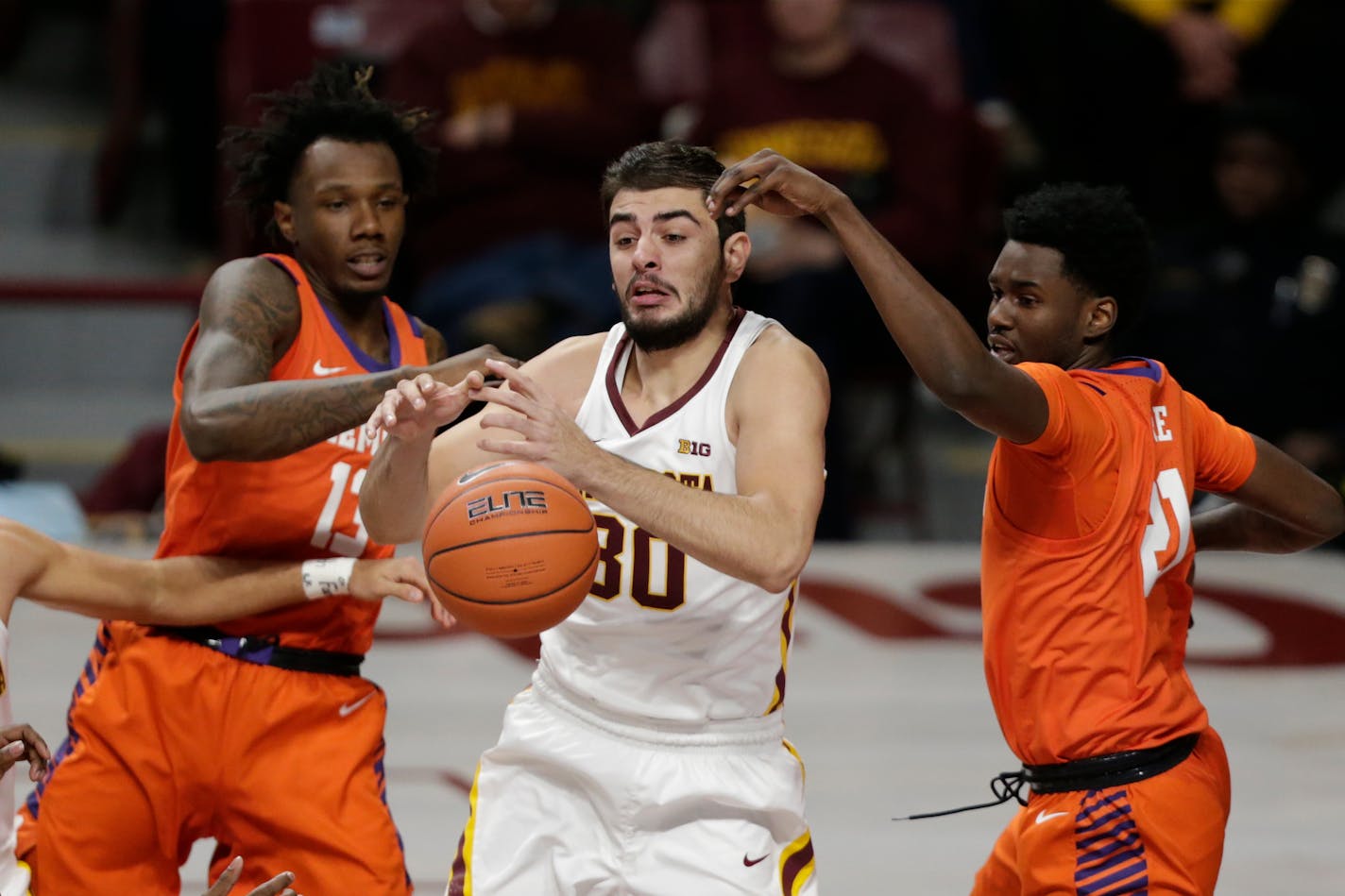 After struggling early in the season, Gophers graduate transfer forward Alihan Demir has scored in double figures in his past three games.