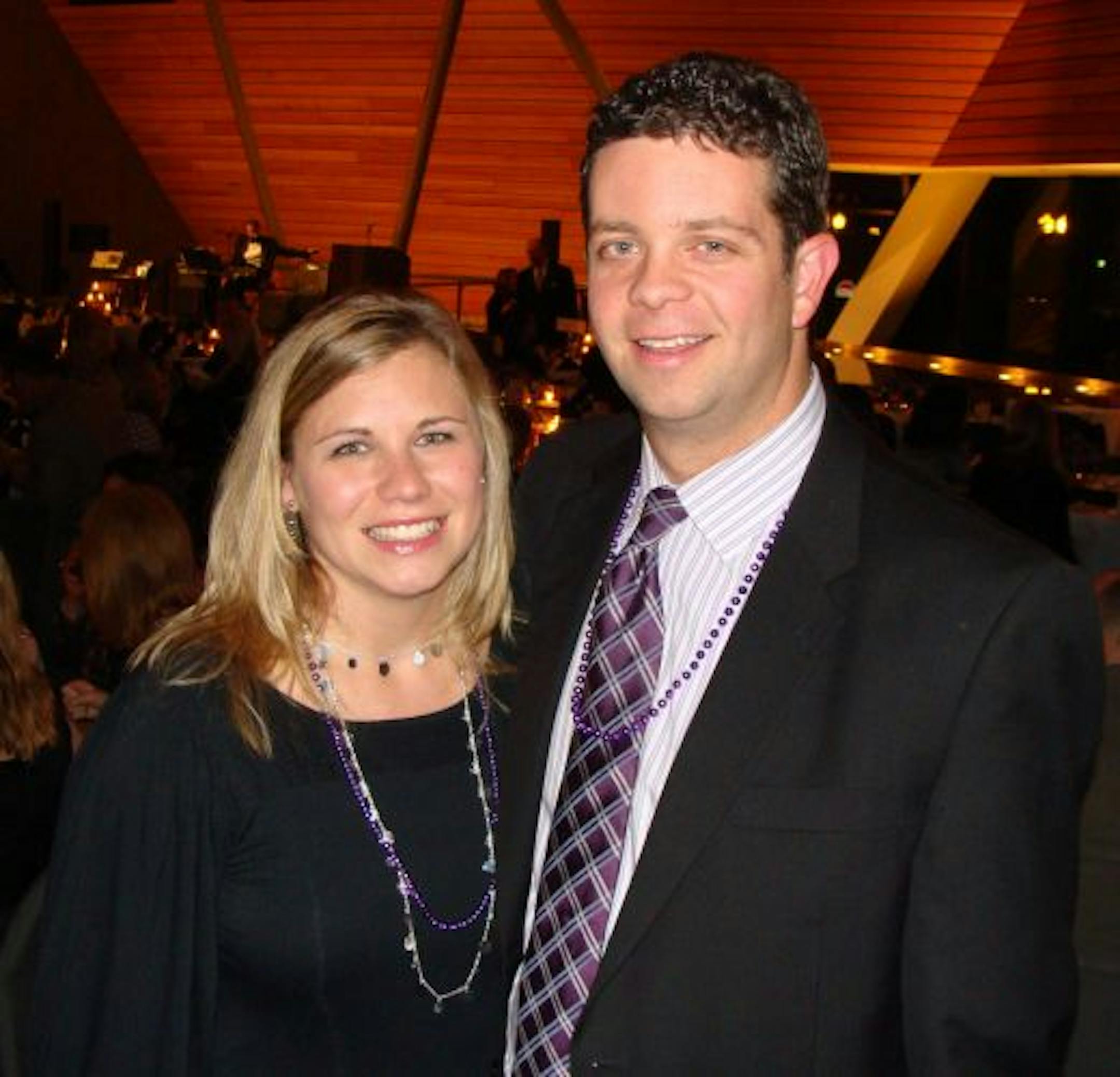 Sara Glassman, sglassman@startribune.com Signature Chefs Auction for March of Dimes at McNamara Alumni Center in Minneapolis, MN. Jessica and Craig Dexheimer, ambassador family.